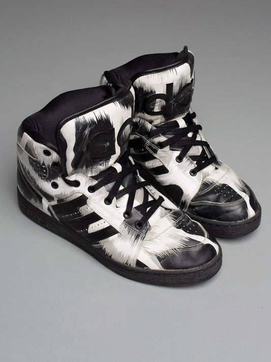 adidas Originals by Jeremy Scott A/W 2015 JS Instinct Hi G Leo - size 47 1/3