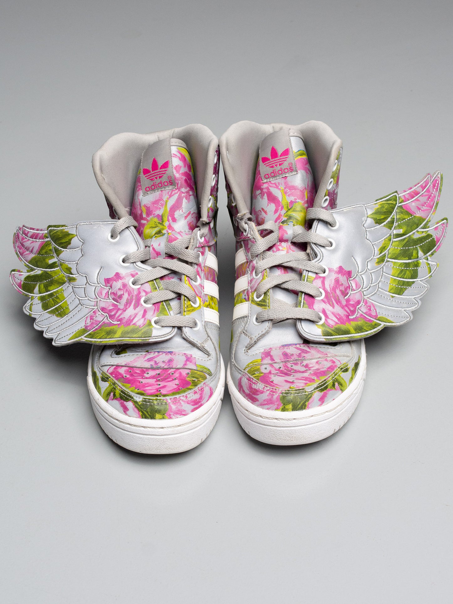 adidas Originals by Jeremy Scott S/S 2015 JS Wings Floral - size 39 1/3