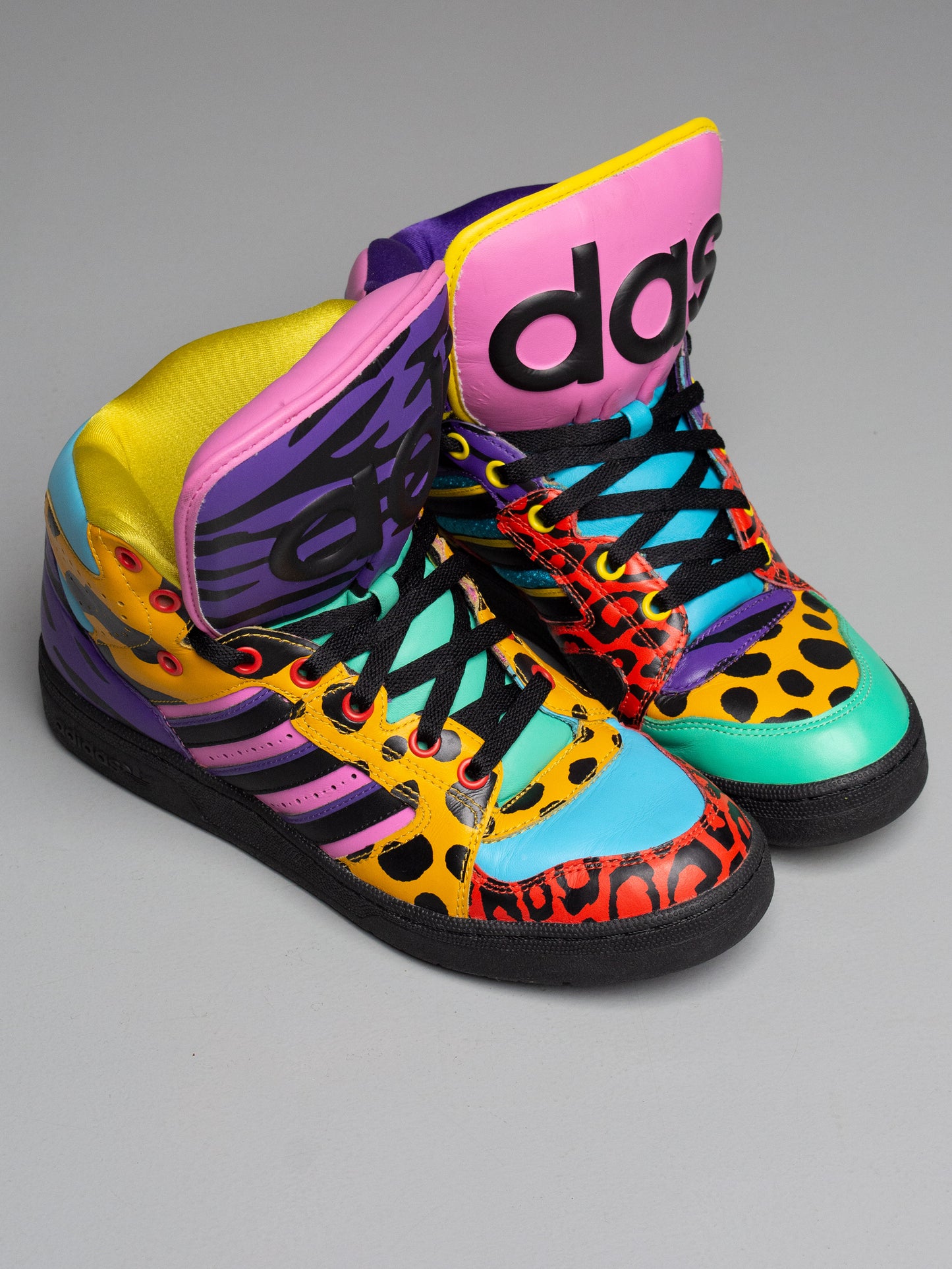 adidas Originals by Jeremy Scott A/W 2012 JS Instinct Hi (Multicolor) - size 42
