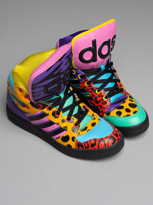 adidas Originals by Jeremy Scott A/W 2012 JS Instinct Hi (Multicolor) - size 42
