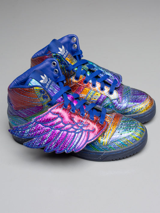 adidas Originals by Jeremy Scott S/S 2013 JS Wings "Hologram" - size 39 1/3