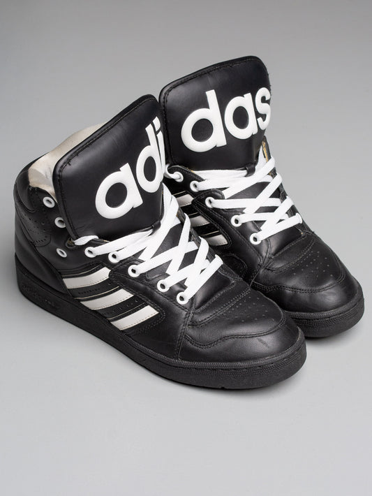 adidas Originals by Jeremy Scott A/W 2012 JS Instinct Hi (Black) - size 43 1/3