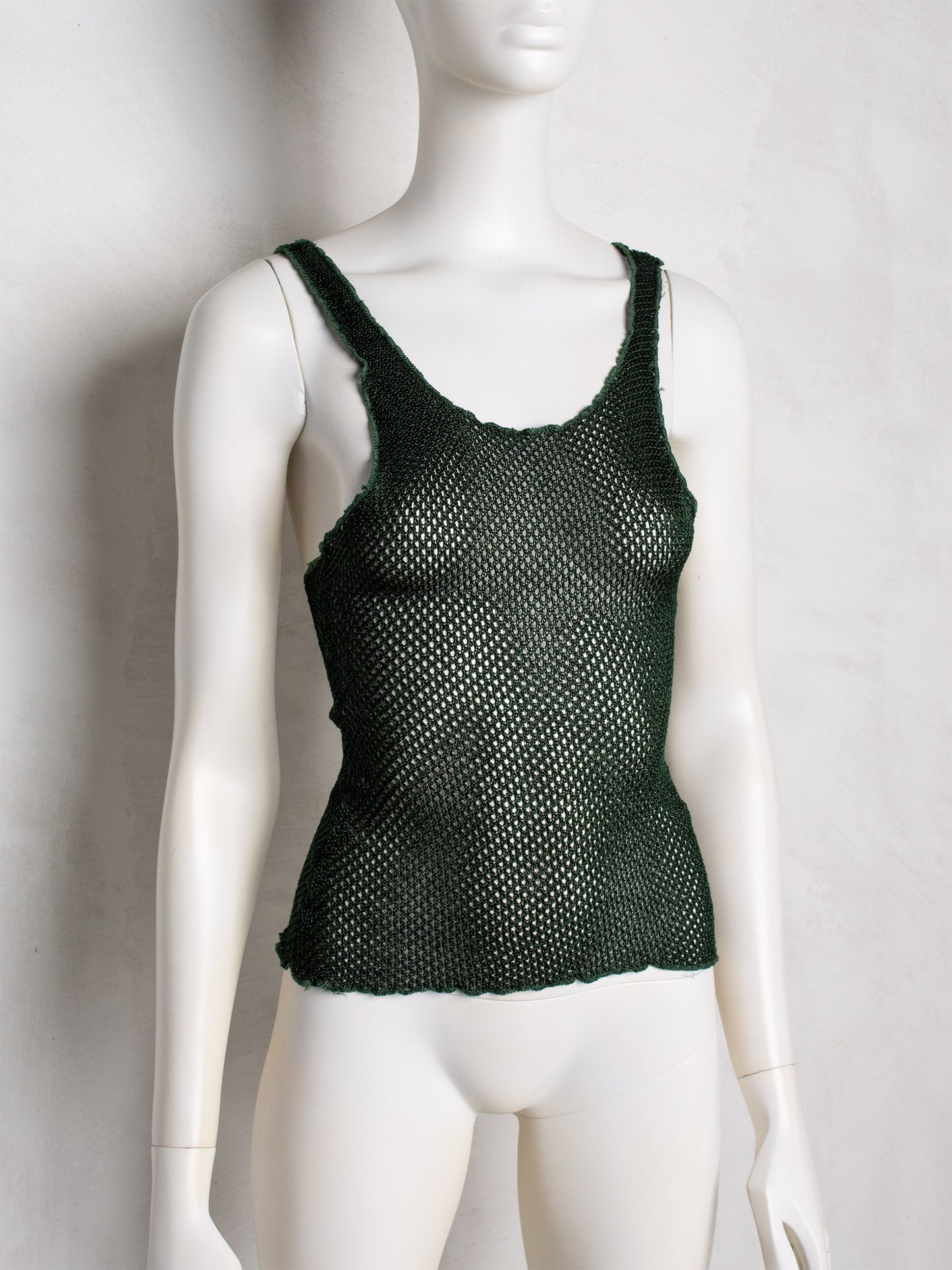 vintage Junior Gaultier net tank top