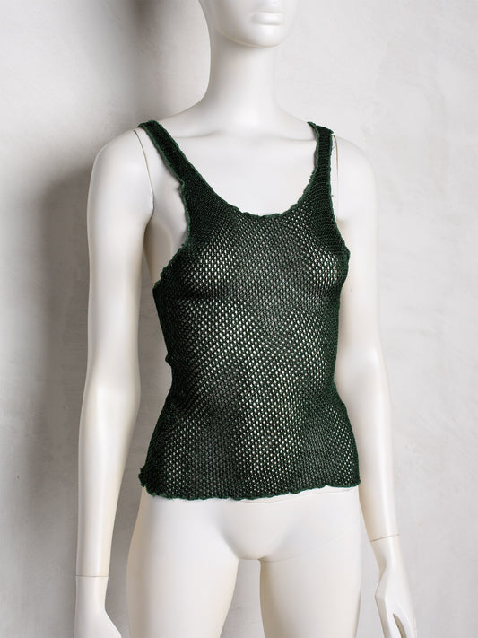 vintage Junior Gaultier net tank top