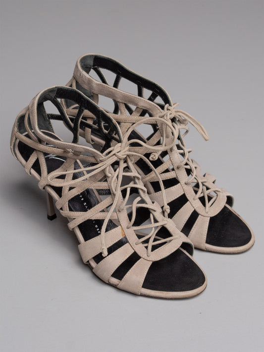 Giuseppe Zanotti suede heels - size 39