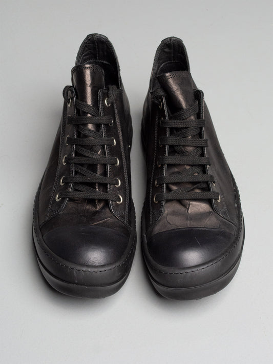 Rick Owens "Ramones" leather sneakers - size 40