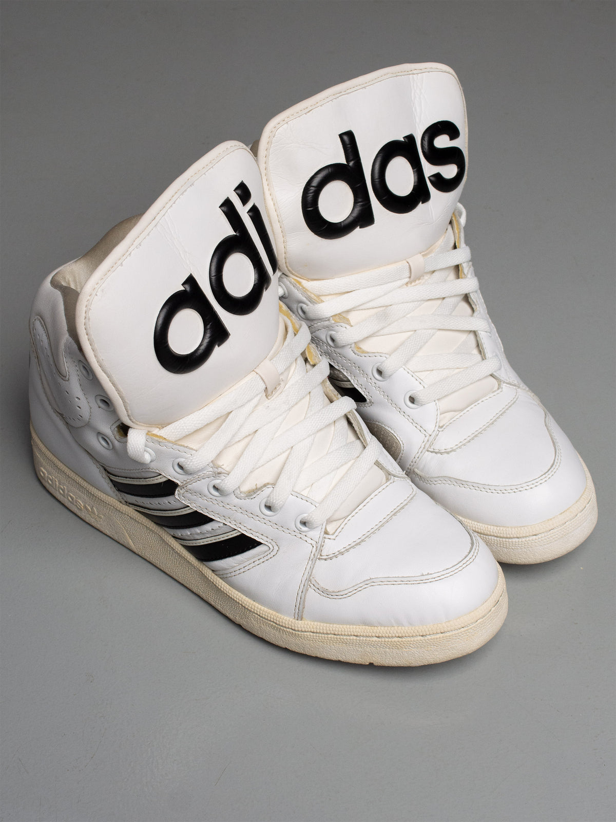 adidas Originals by Jeremy Scott S/S 2012 JS Instinct Hi (white) - size 43 1/3