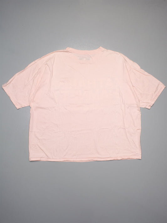 vintage Katharine Hamnett London logo baby pink t-shirt