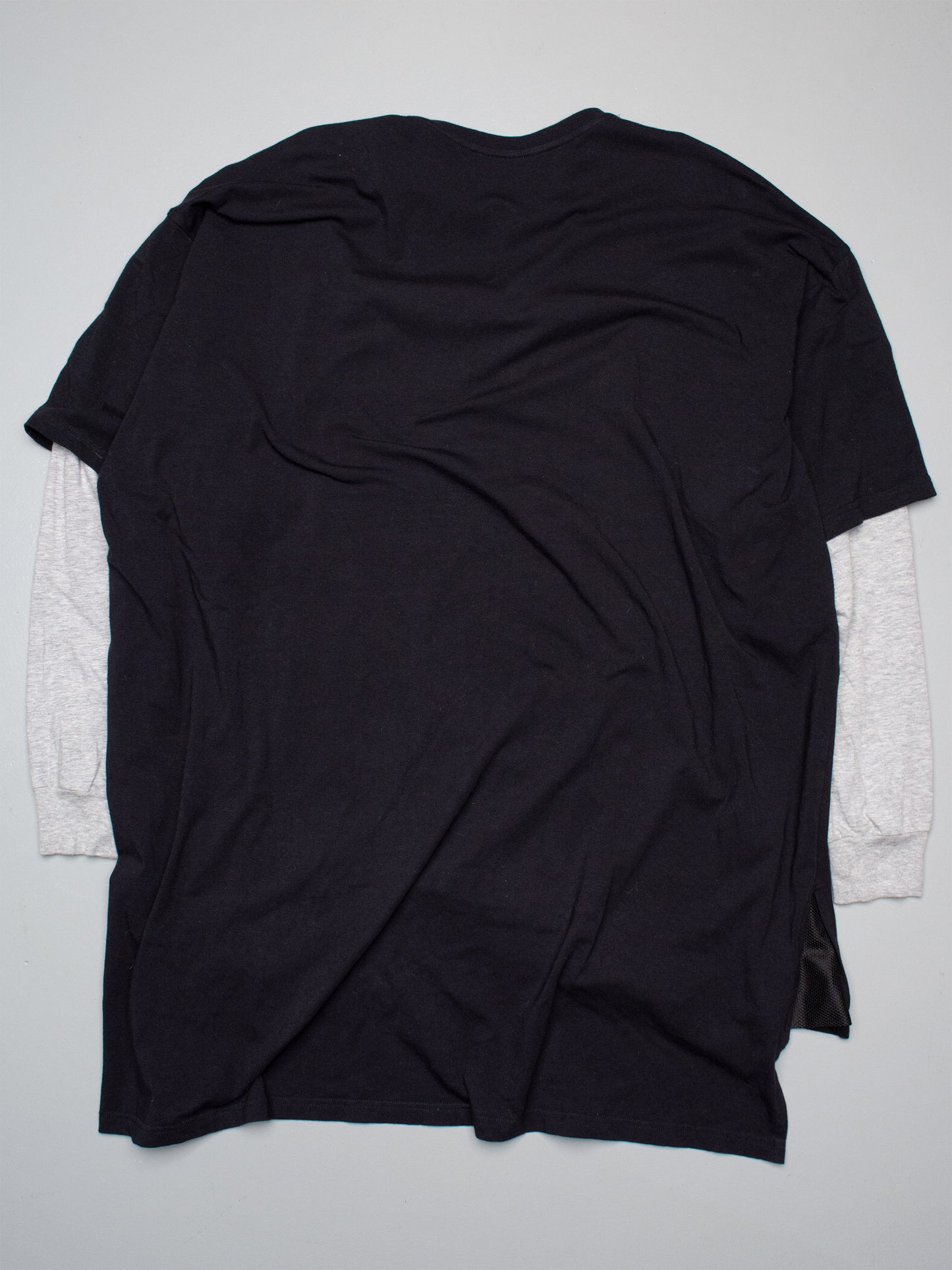 Jeremy Scott S/S 2018 "Paranoid" oversized double sleeve t-shirt - size 40