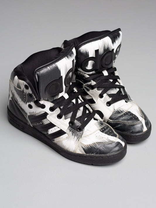 adidas Originals by Jeremy Scott A/W 2015 JS Instinct Hi G Leo - size 39 1/3