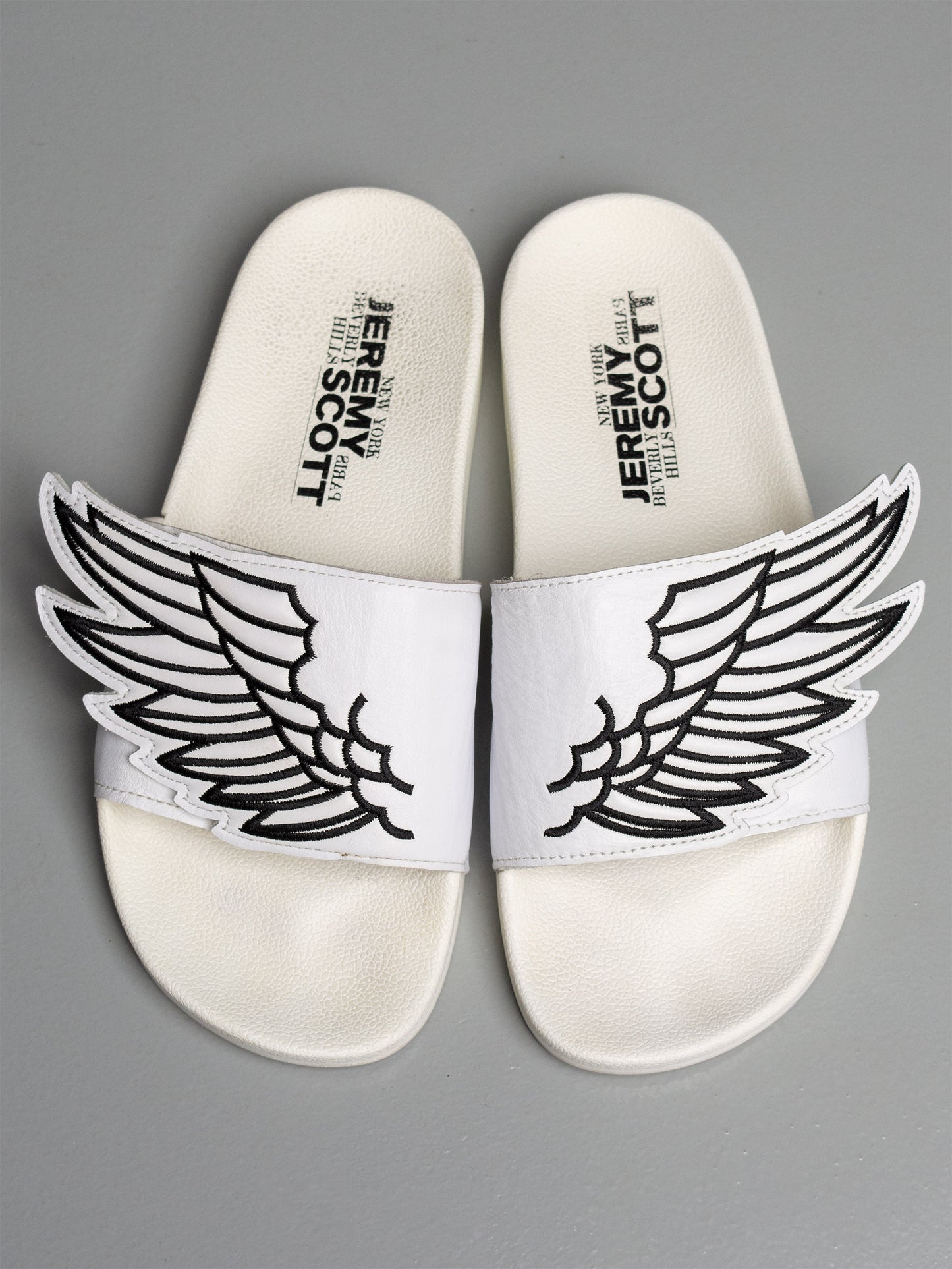 adidas Originals X Jeremy Scott 2022 Monogram Adilette Wings - size 42