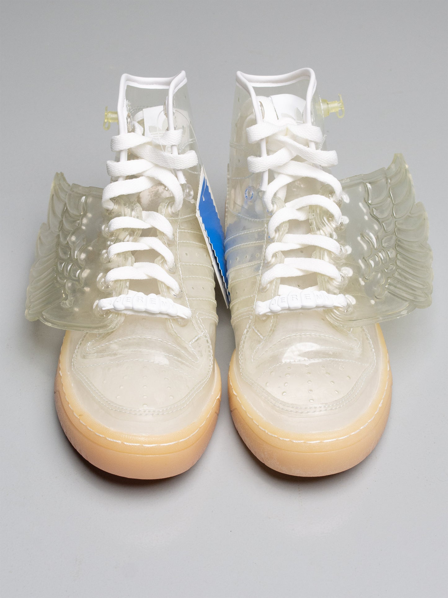 adidas Originals by Jeremy Scott S/S 2011 JS Wings "Clear" - size 39 1/3