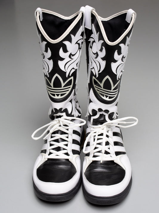(sample) adidas Originals by Jeremy Scott S/S 2012 JS Mega Softcell Cowboy Boot - size 42 2/3