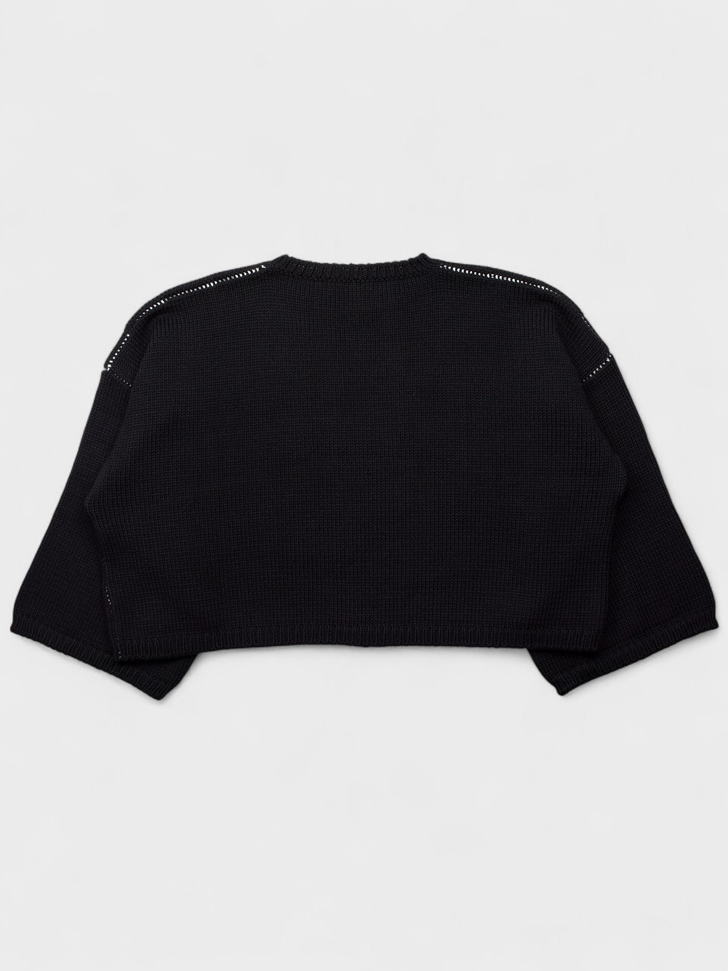 Raf Simons - A/W 2020 - "I Love RS" cropped sweater - size S
