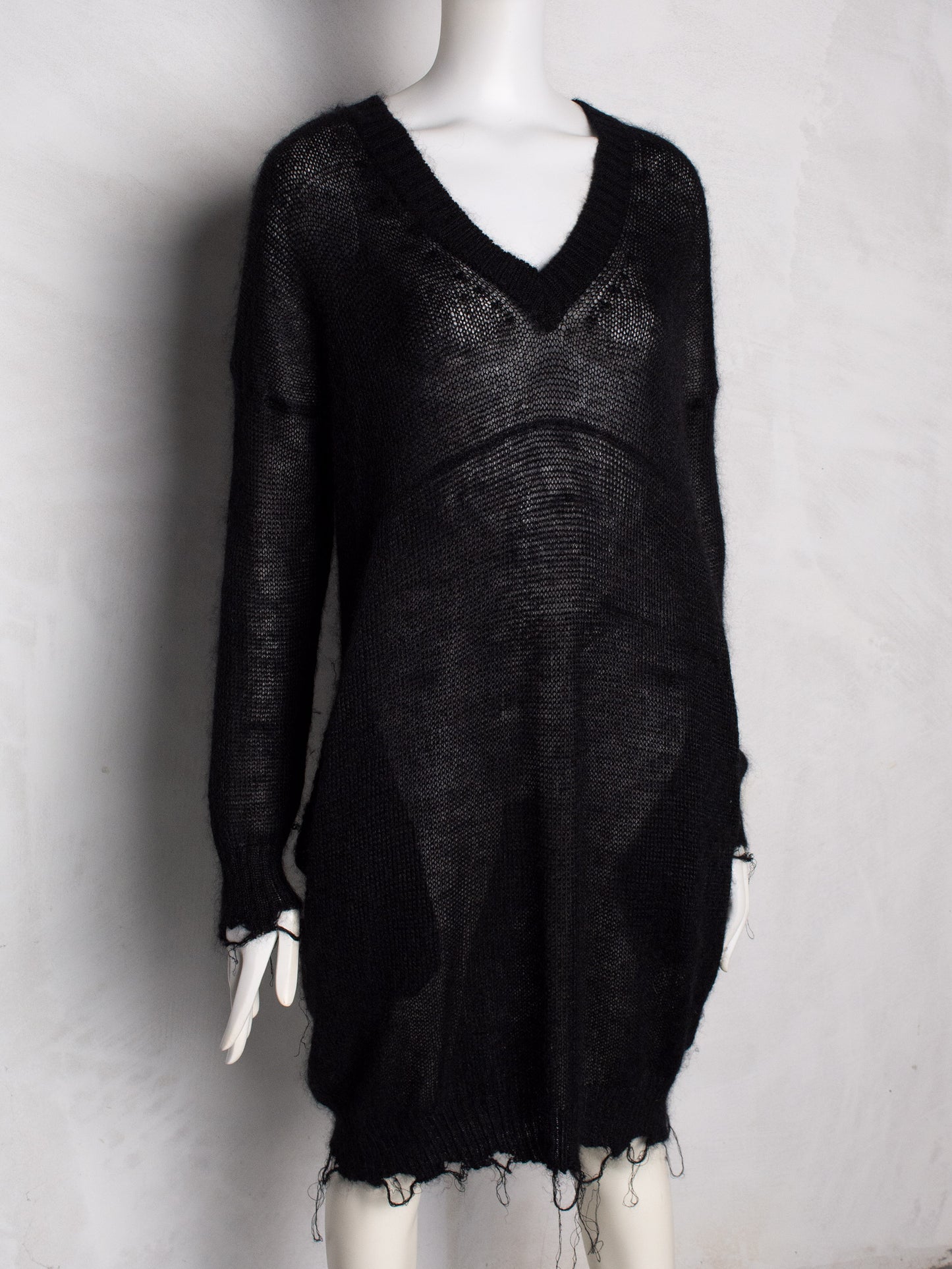 Junya Watanabe A/W 2011 oversized mohair sweater - size S