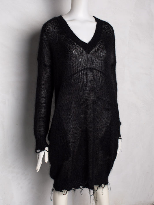 Junya Watanabe A/W 2011 oversized mohair sweater - size S