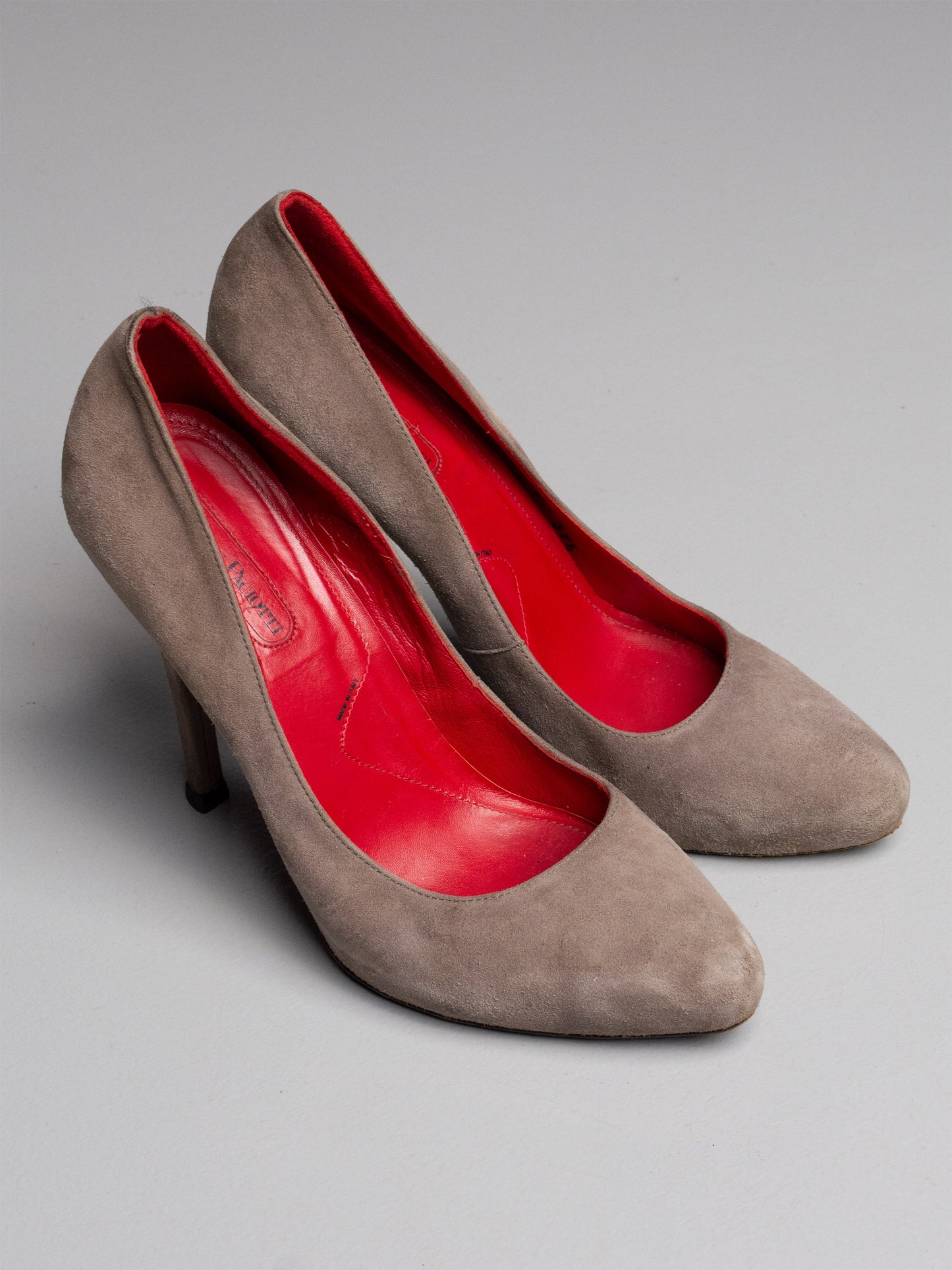 Cesare Paciotti suede heels - size 37.5