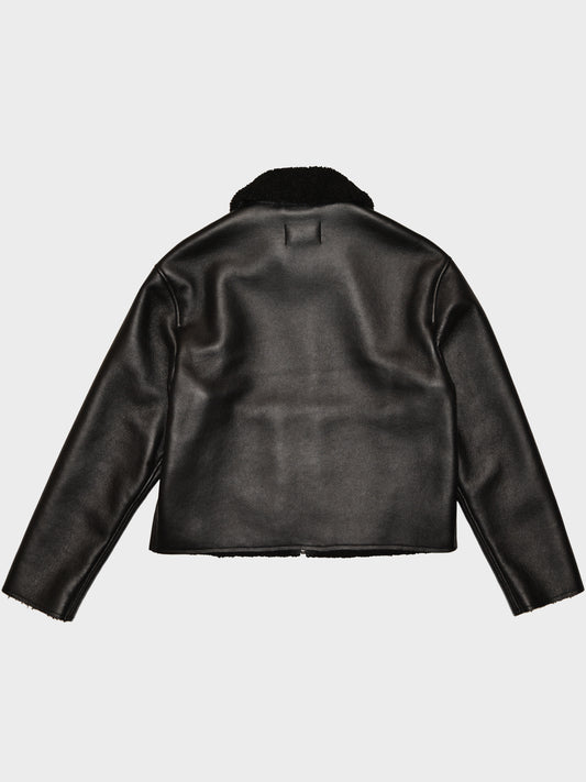 PACCBET - Rassvet 7 (2020) - faux leather shearling jacket - size S