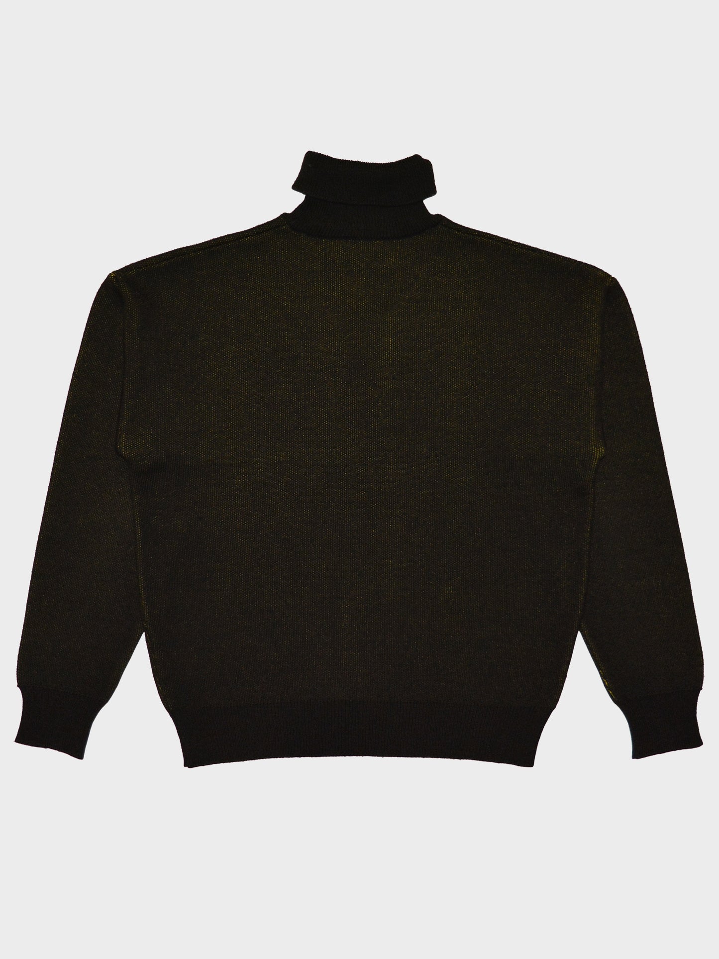 Gosha Rubchinskiy - A/W 2016 - "Save & Protect" turtleneck sweater (black/yellow) - size M