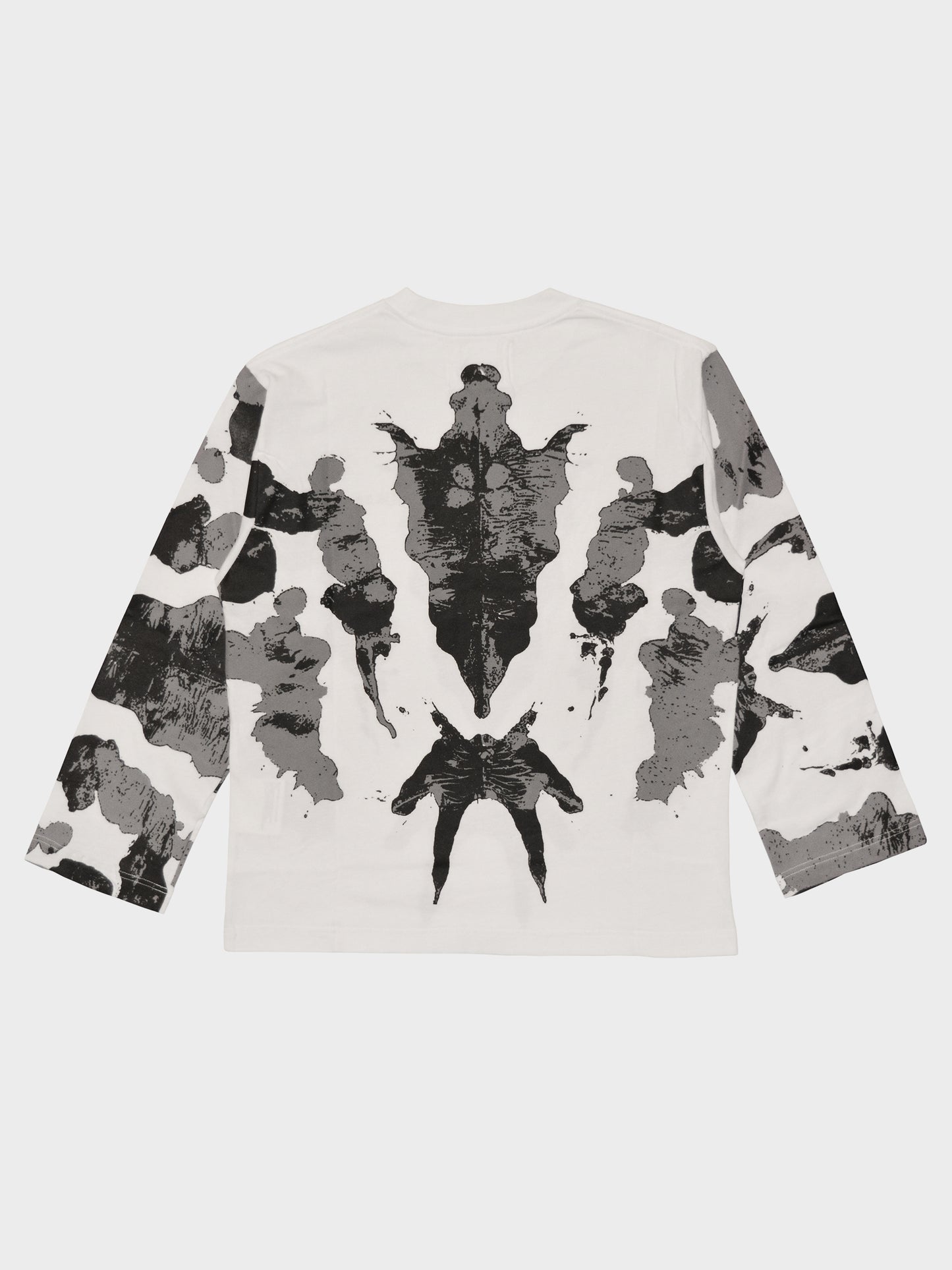 Youths in Balaclava - S/S 2020 - Ink Blot Long-Sleeve T-Shirt (white) - size S