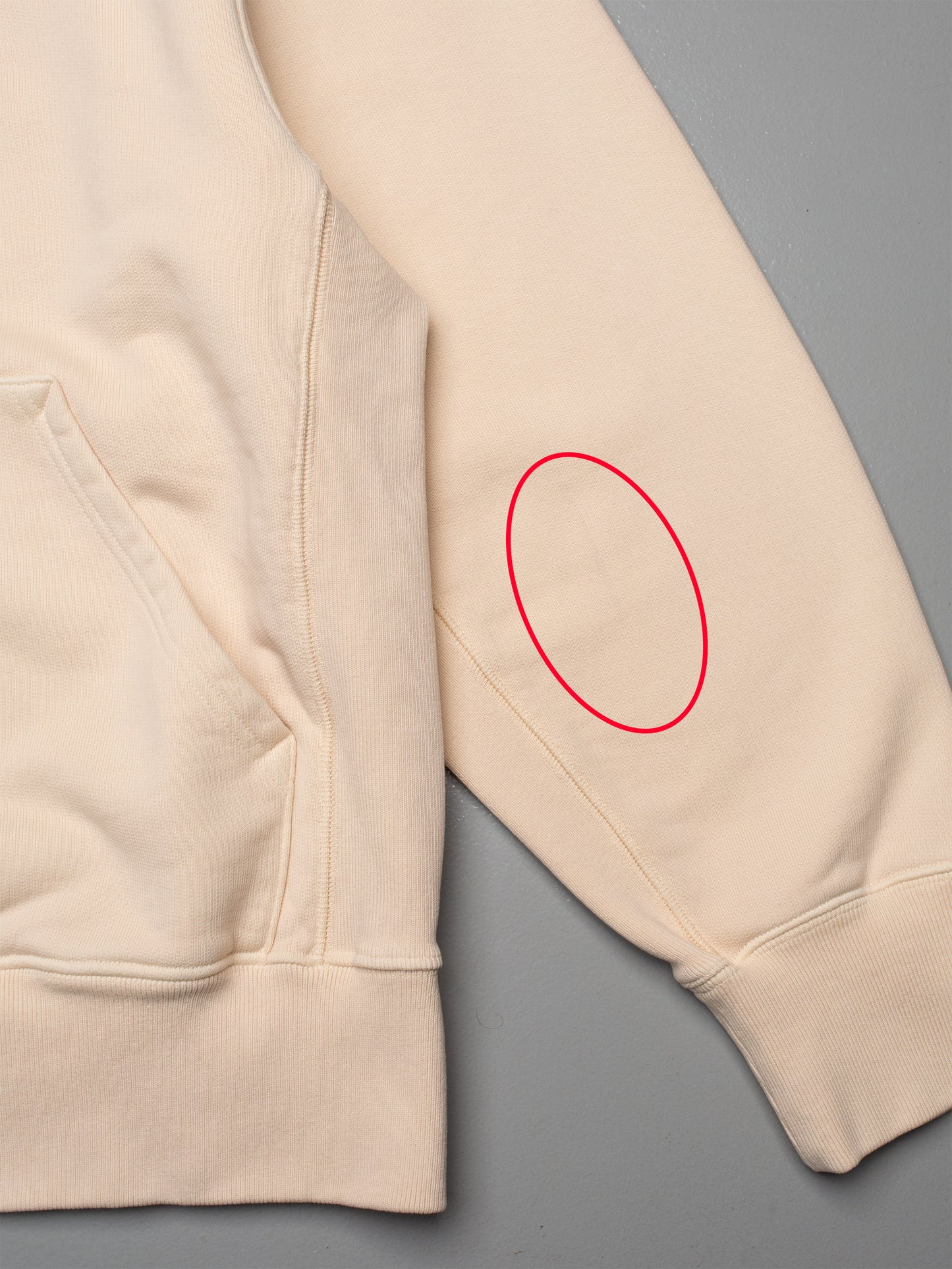 YEEZY Season 4 (2017) - Light Sand zip-up hoodie - size S
