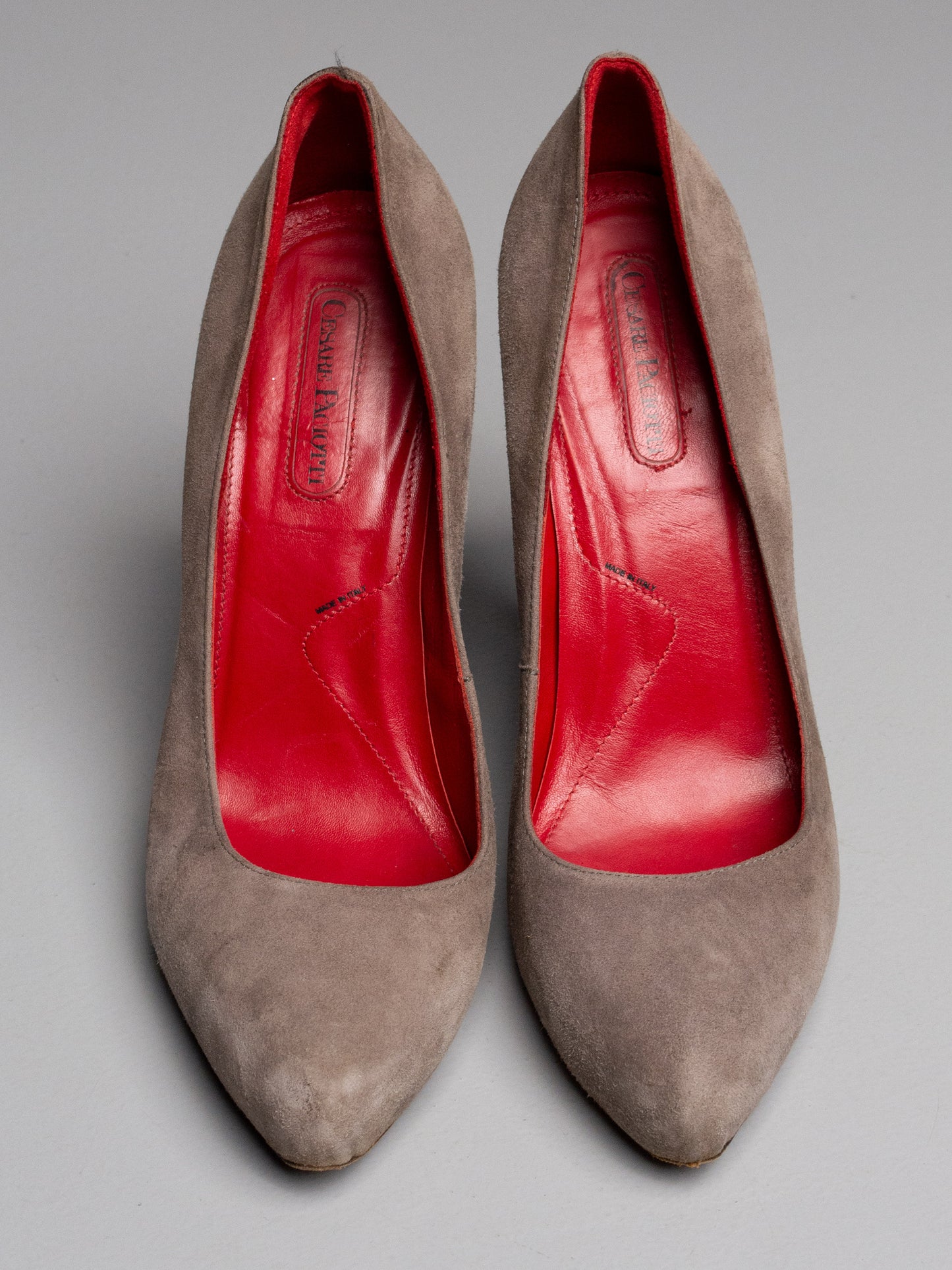 Cesare Paciotti suede heels - size 37.5