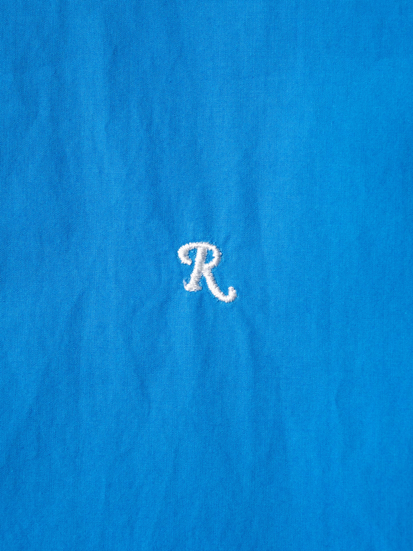 Raf Simons - S/S 2014 - R embroidered shirt (blue) - size 46