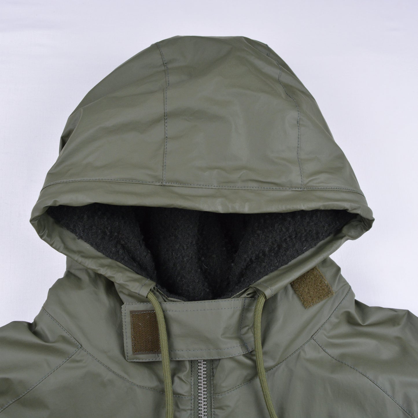 YEEZY Season 3 (2016) - Waxed Cotton Anorak (Military Stone) - size M