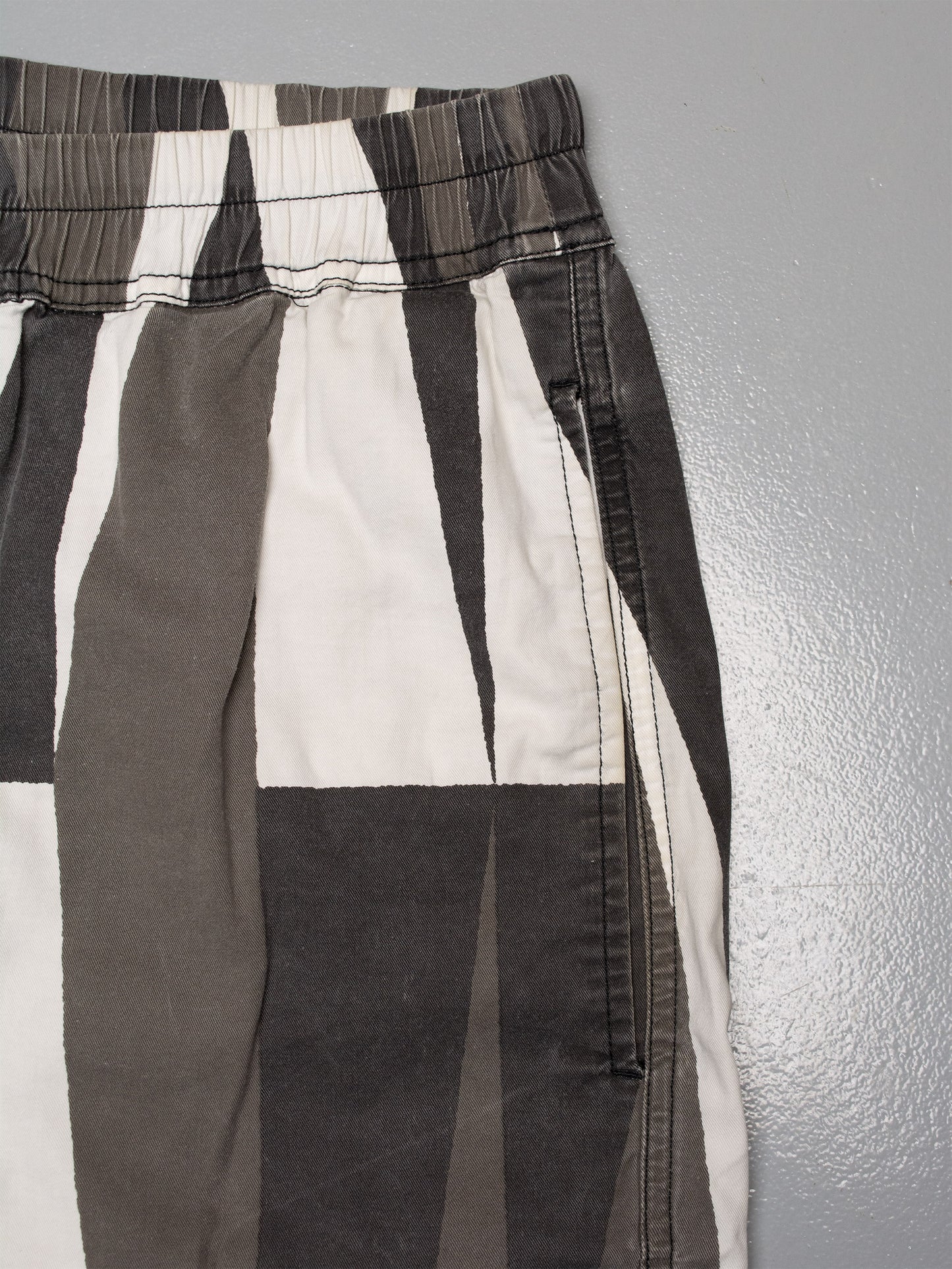 Rick Owens DRKSHDW - S/S 2014 - geometric shorts - men's size M