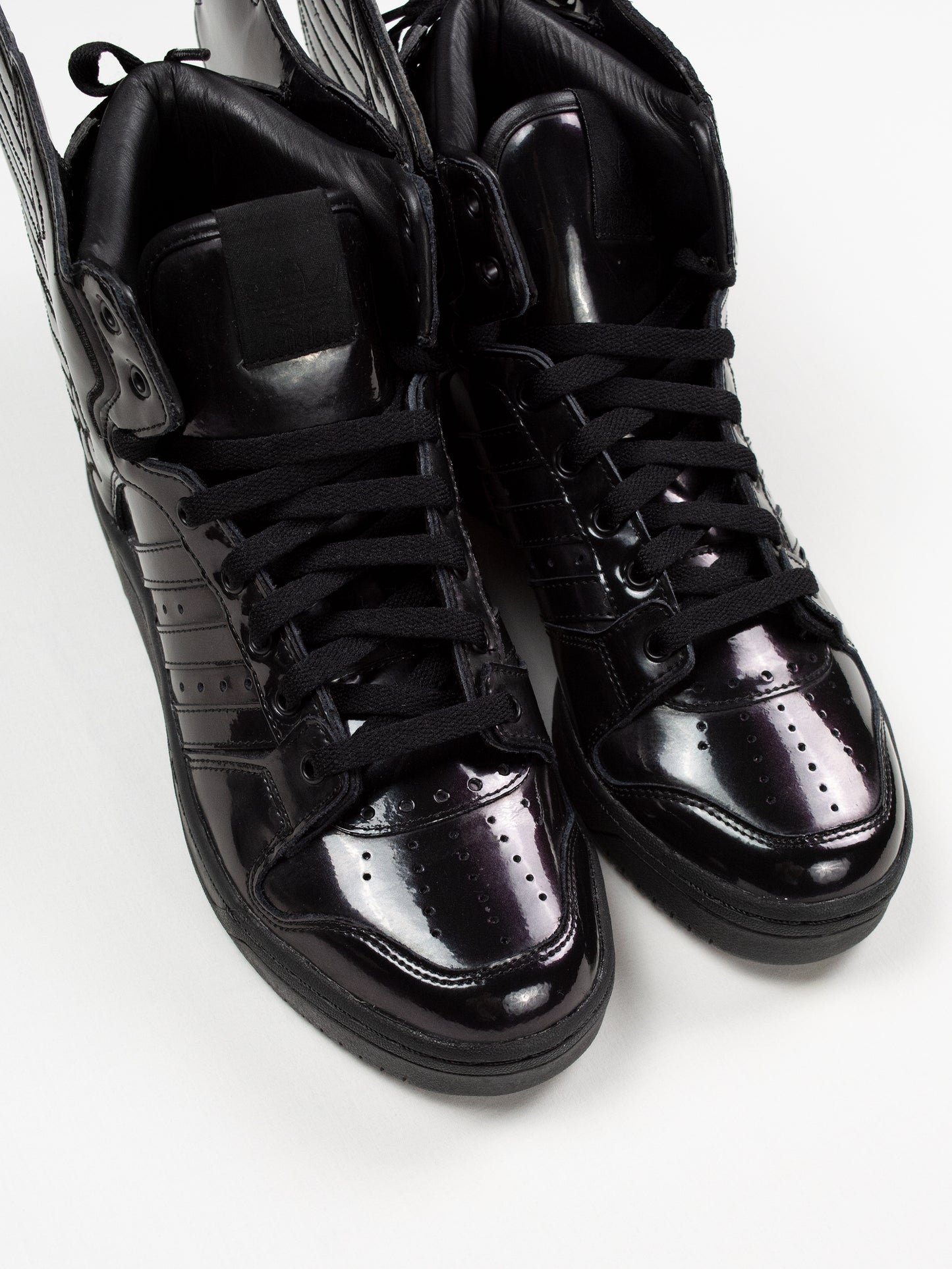 adidas Originals by Jeremy Scott - S/S 2013 - JS Wings 2.0 "Patent Black" - size 43 1/3