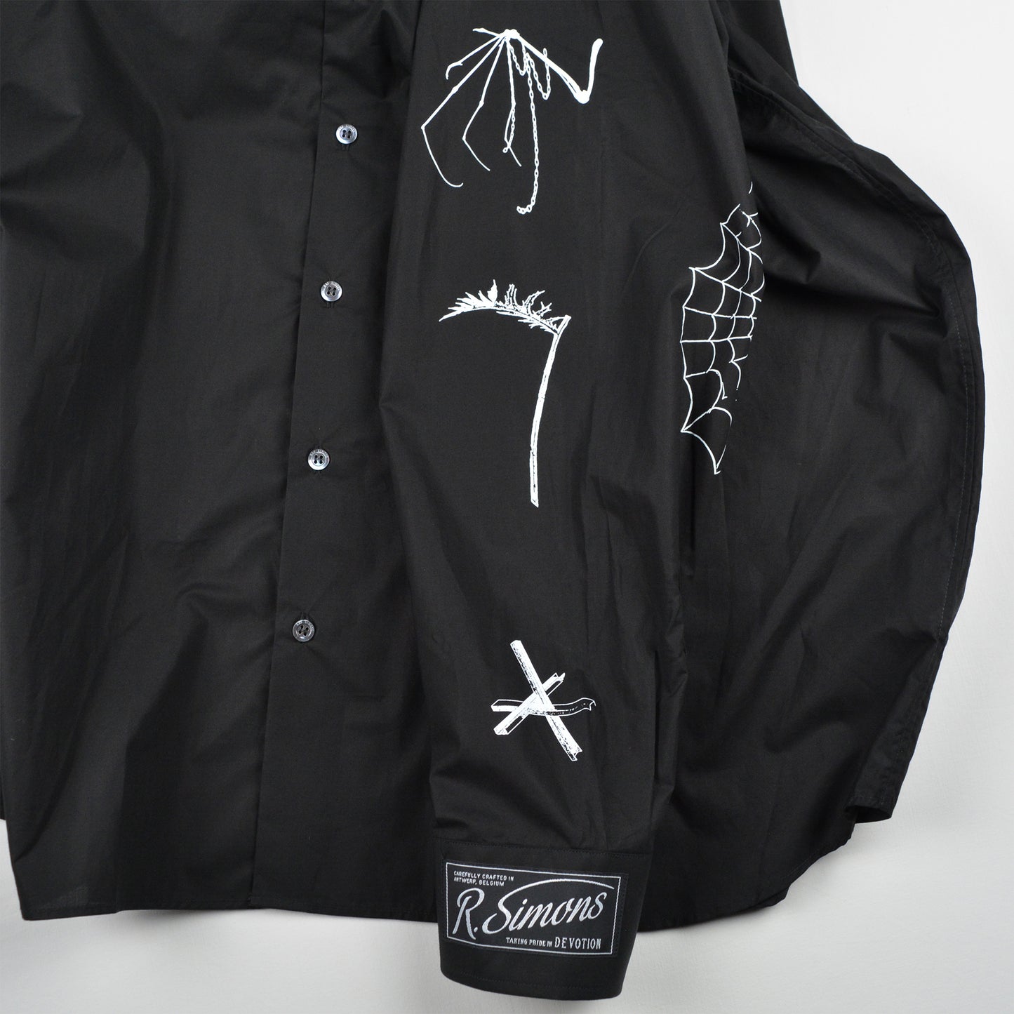Raf Simons - A/W 2021 - Gothic Big Fit Shirt - size 46