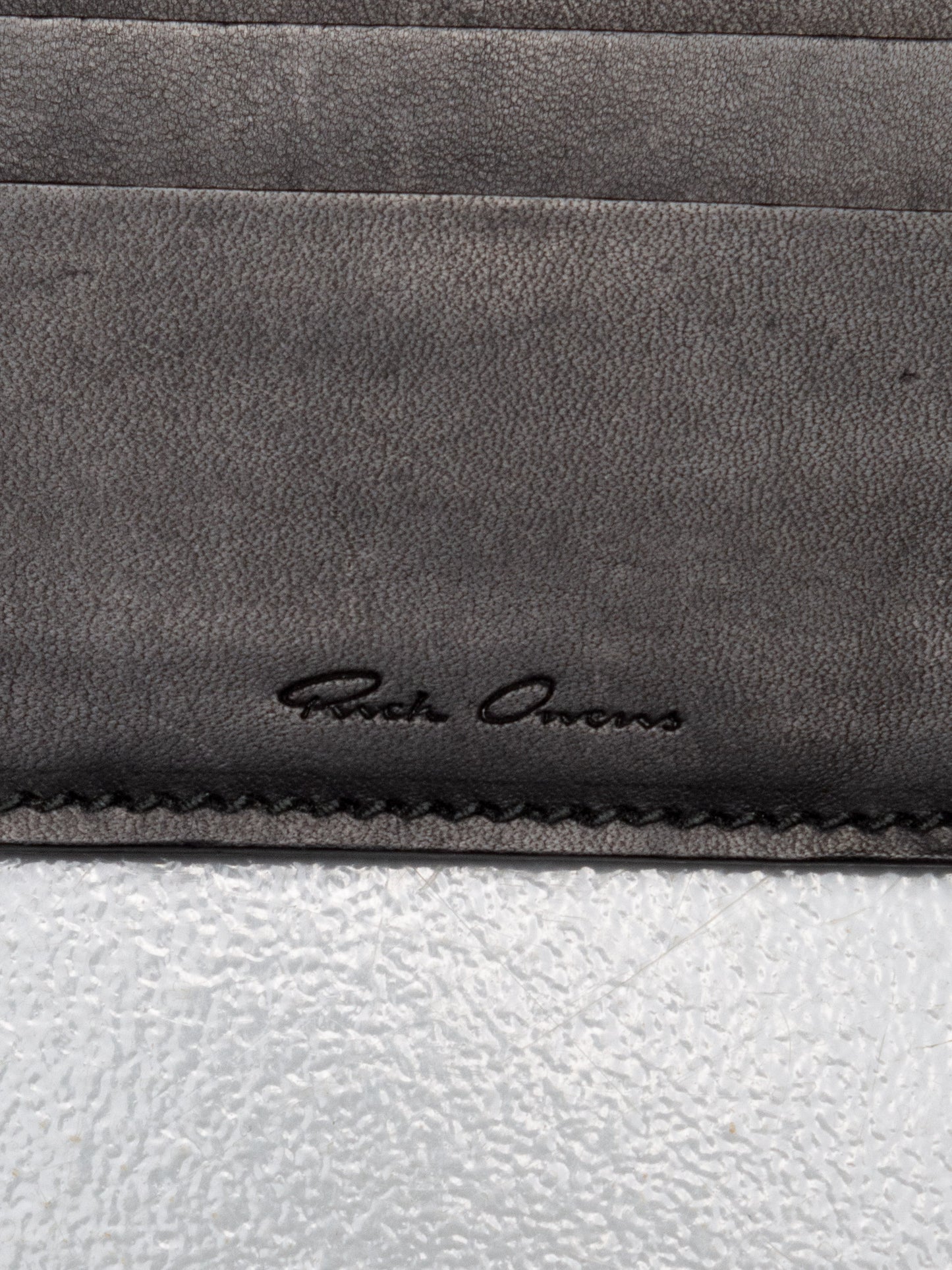 Rick Owens - leather cardholder