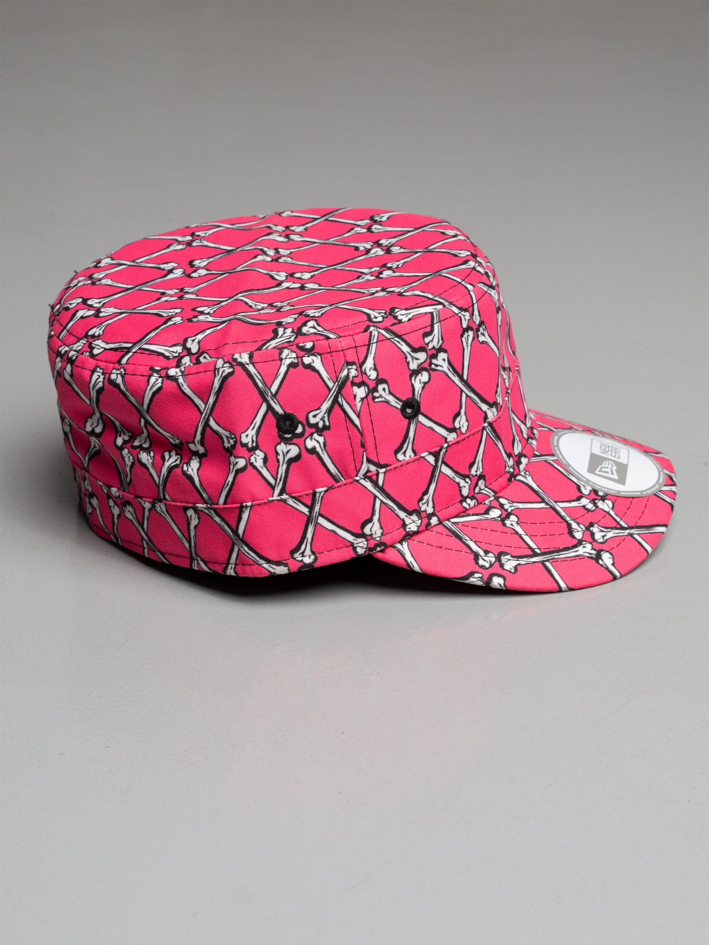 New Era X Jeremy Scott - A/W 2013 - Bones Argyle Military Cap - size S