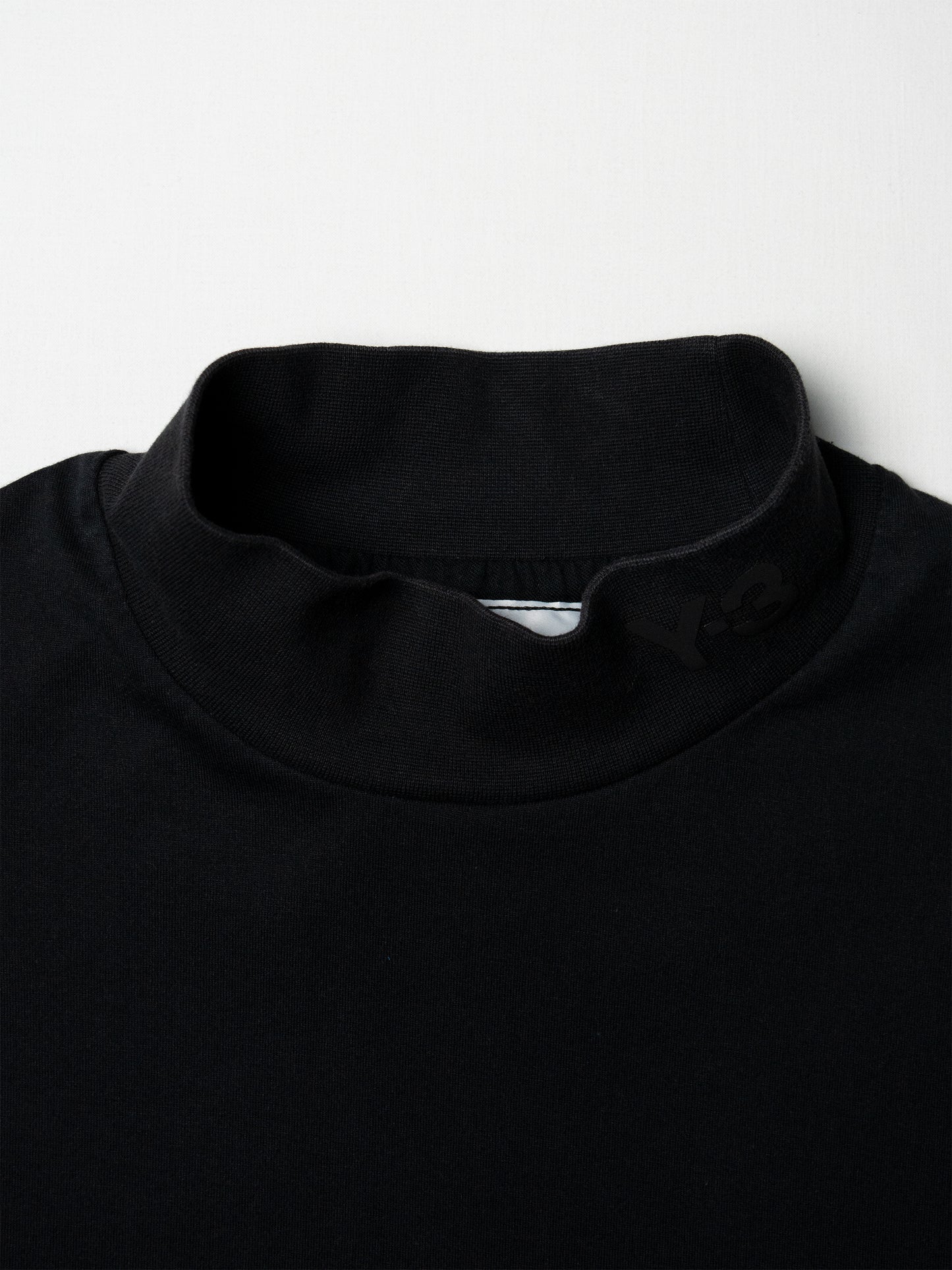 Y-3 - S/S 2021 - Classic Mock Neck Long Sleeve Tee (black) - size S