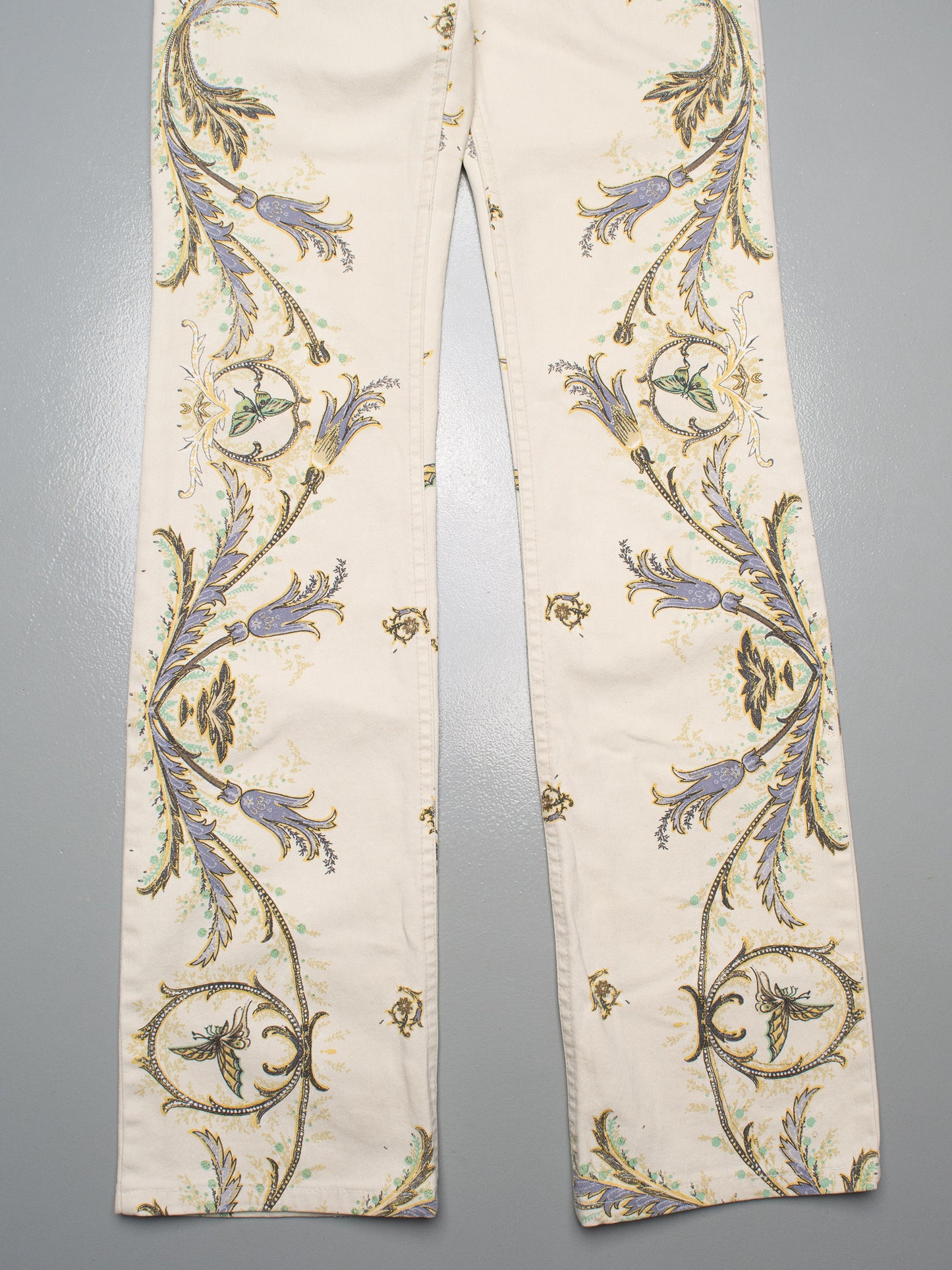 2000s Roberto Cavalli printed pants - women's size 42