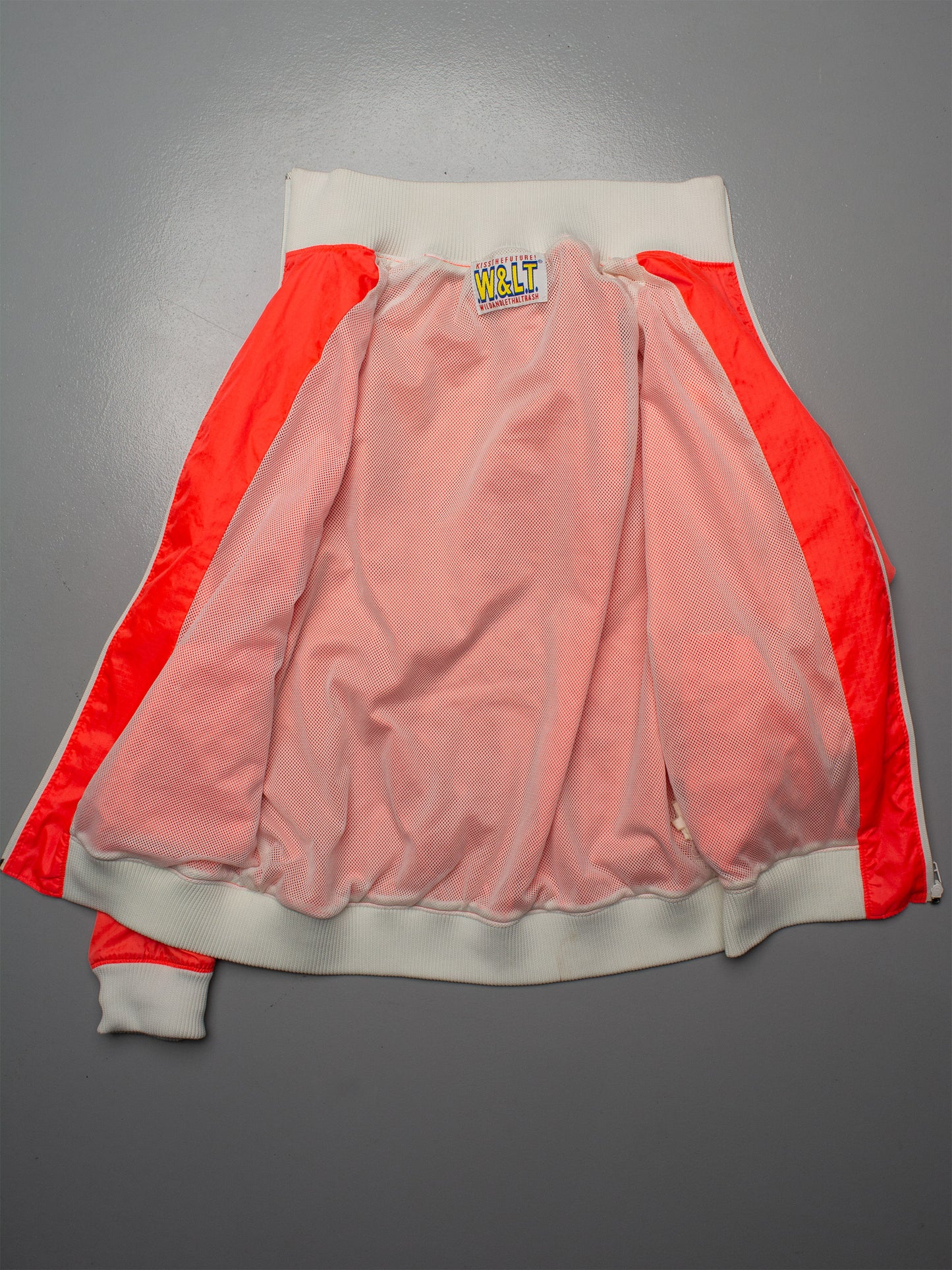 vintage Wild & Lethal Trash women's fluo windbreaker - size M