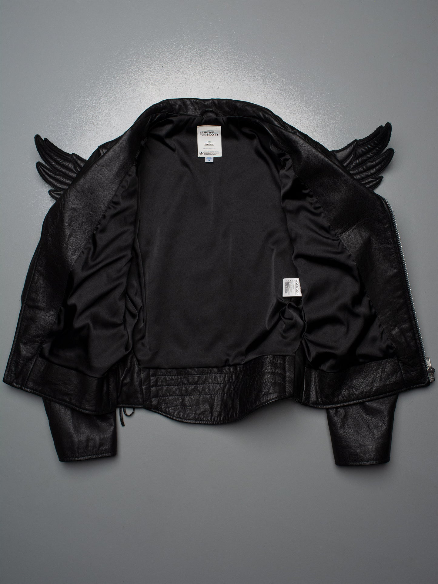adidas Originals by Jeremy Scott - A/W 2011 - JS Wings Leather Jacket - size M