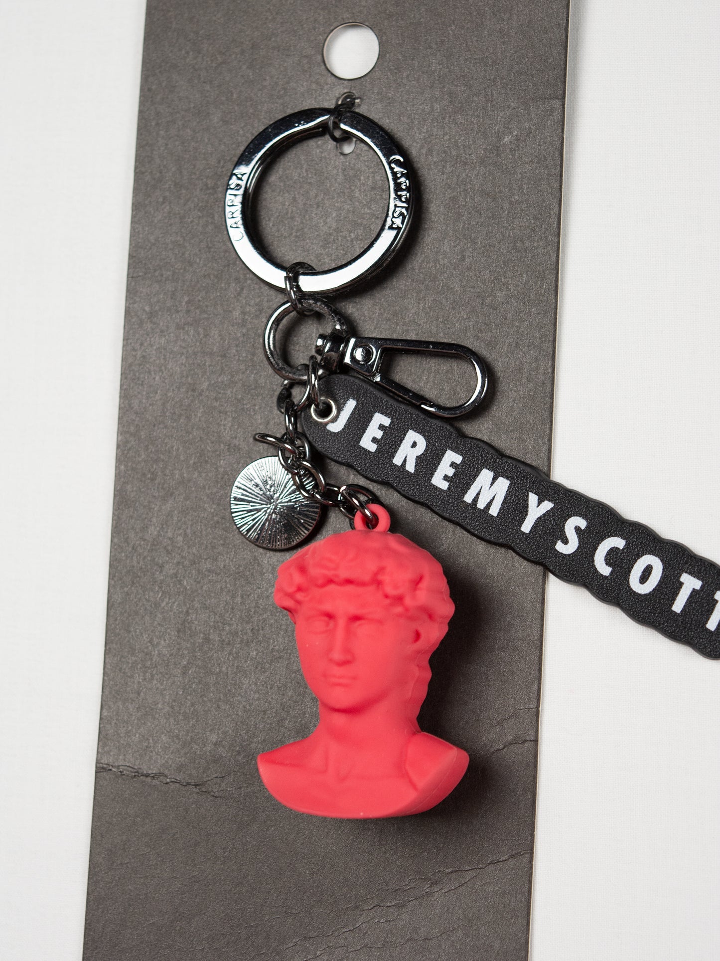 Carpisa X Jeremy Scott - bust keychain