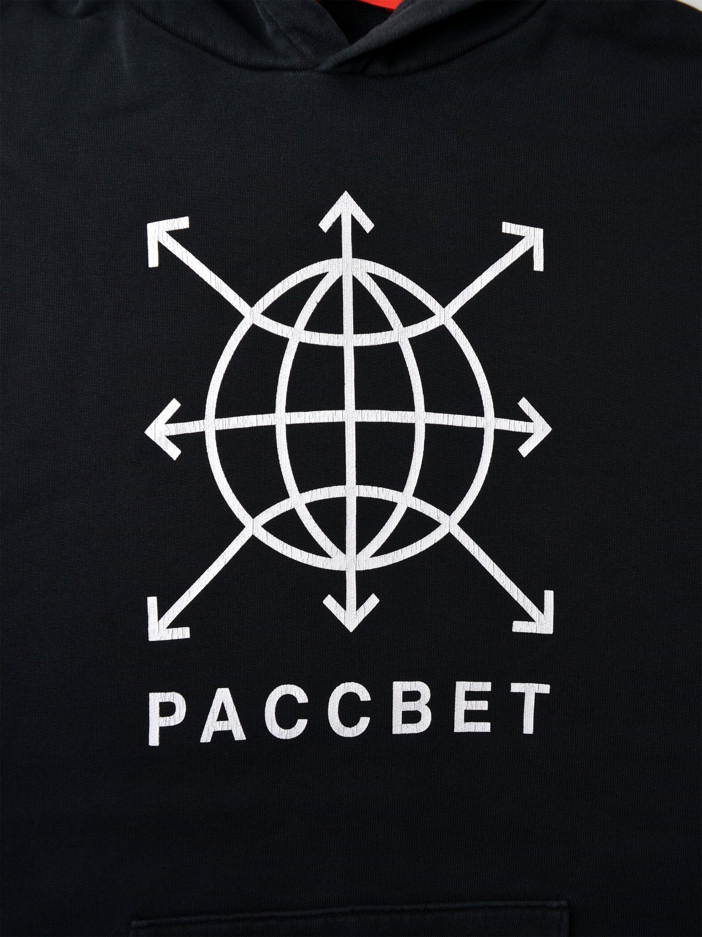 Gosha Rubchinskiy - Greatest Hits (2015) - "Dawn" hoodie (black) - size L
