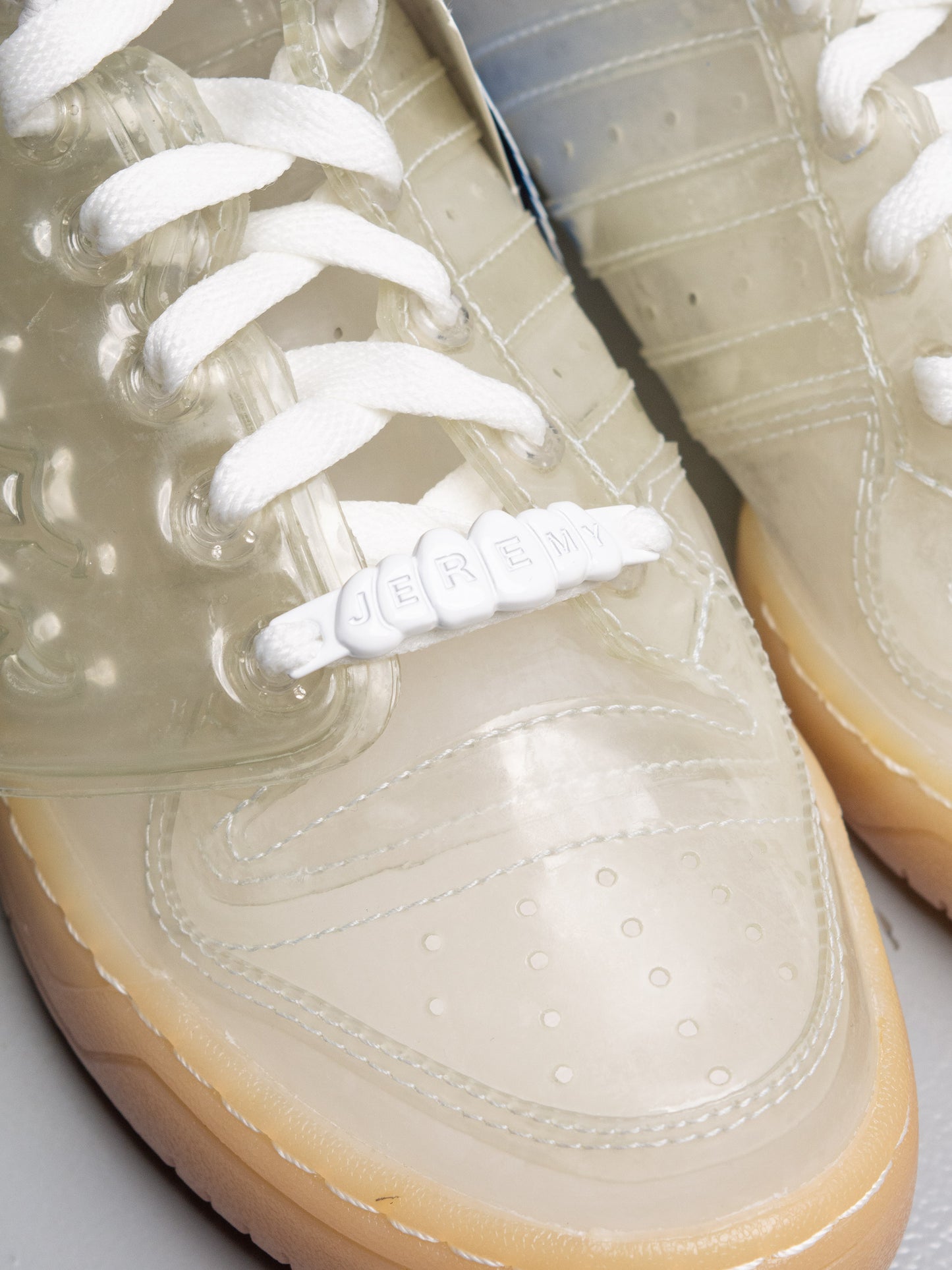 adidas Originals by Jeremy Scott S/S 2011 JS Wings "Clear" - size 39 1/3