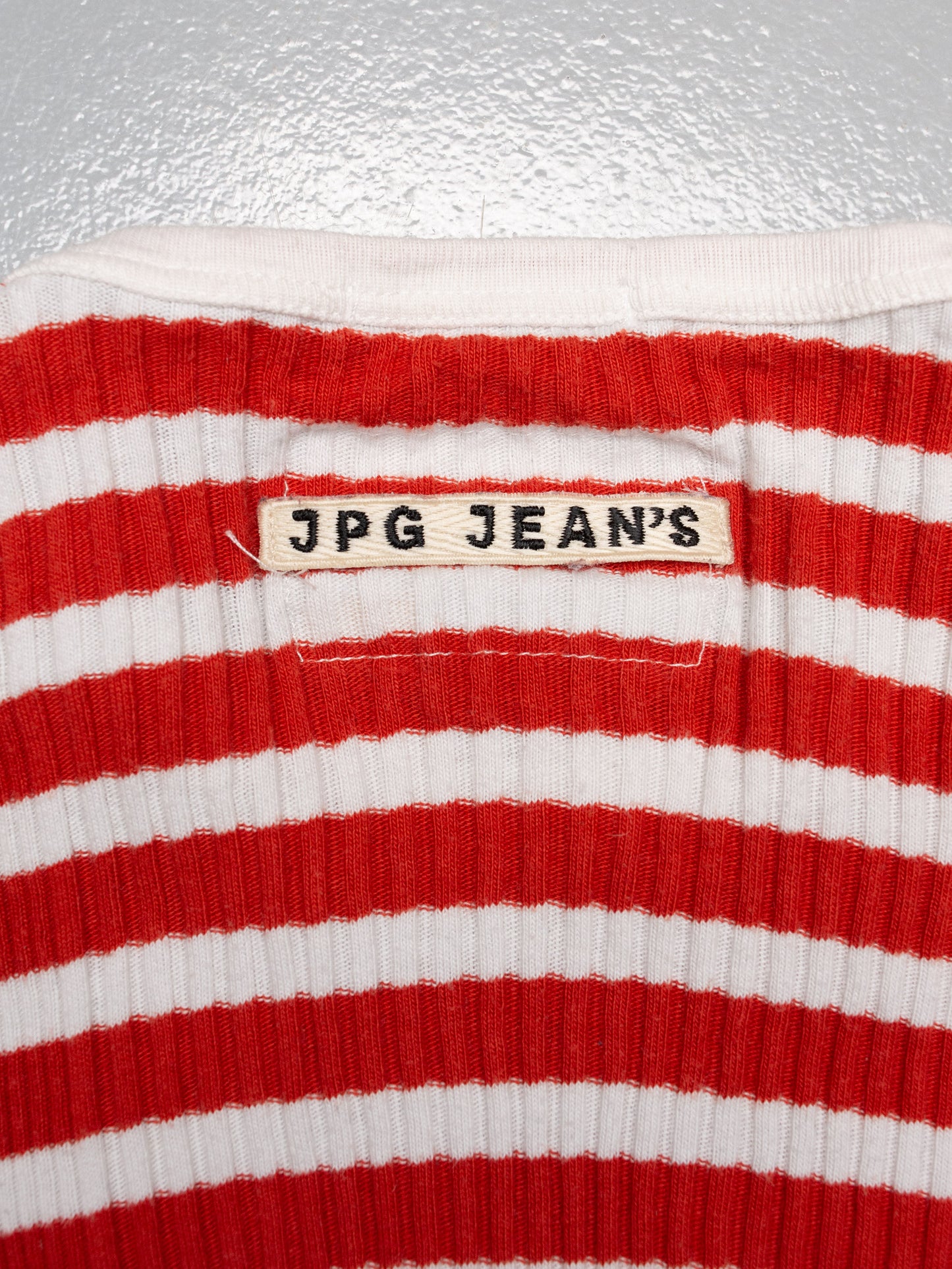 vintage JPG.Jean's men's striped long sleeve - size S