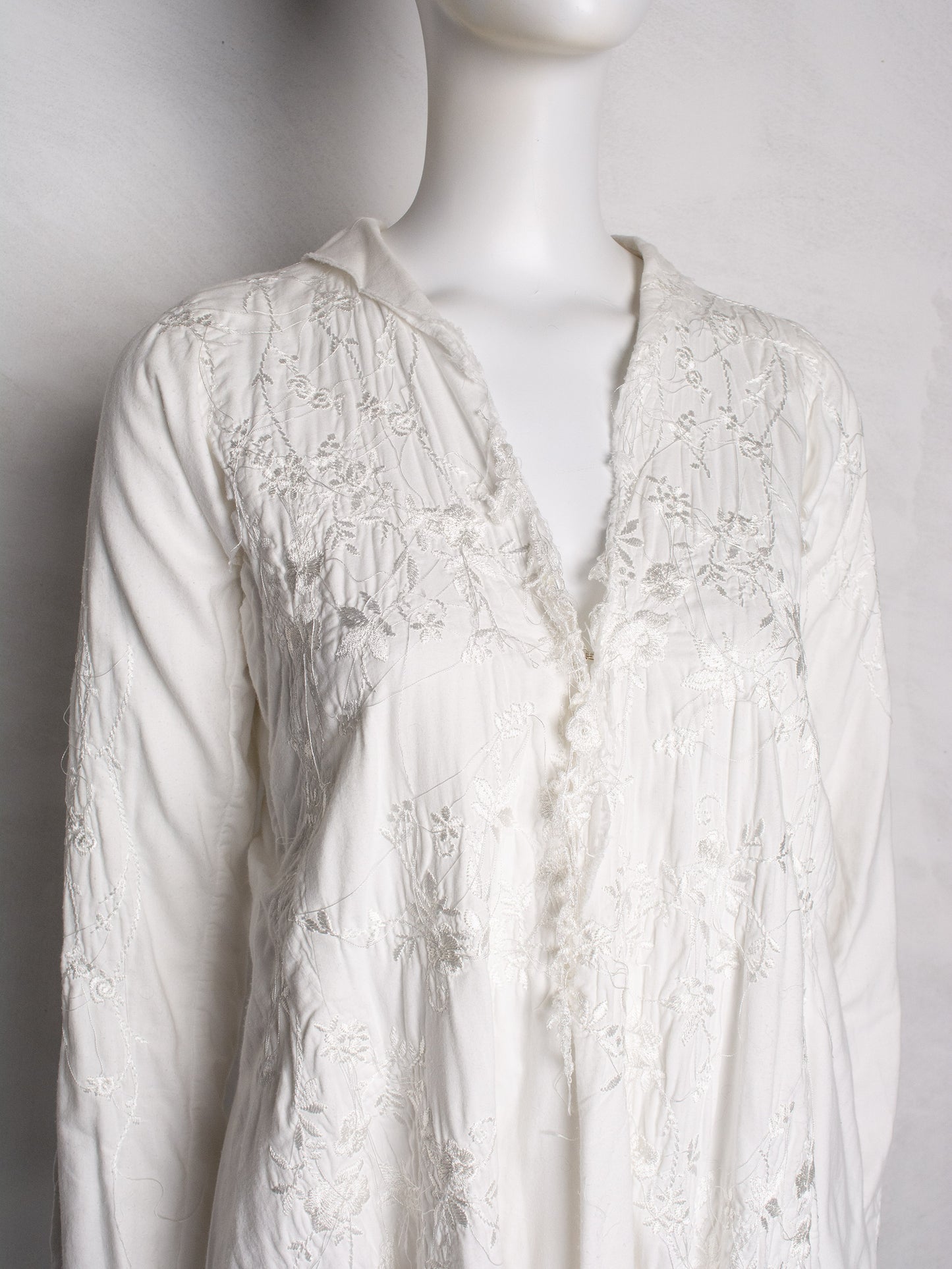 Junya Watanabe S/S 2005 embroidered oversized dress - size M