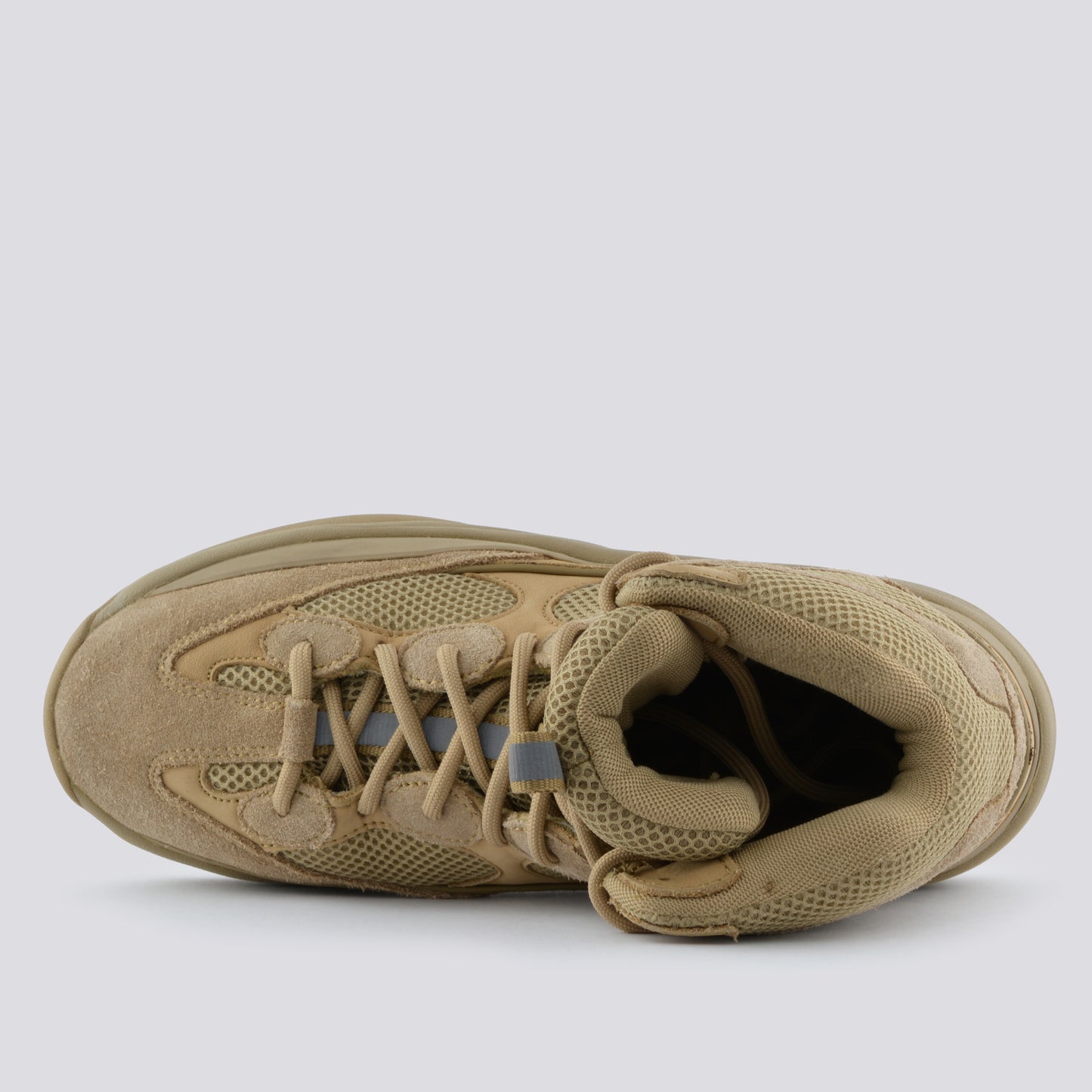 YEEZY Season 6 (2018) - Thick Suede, Mesh and Nubuck Desert Boot (Taupe) - size 42
