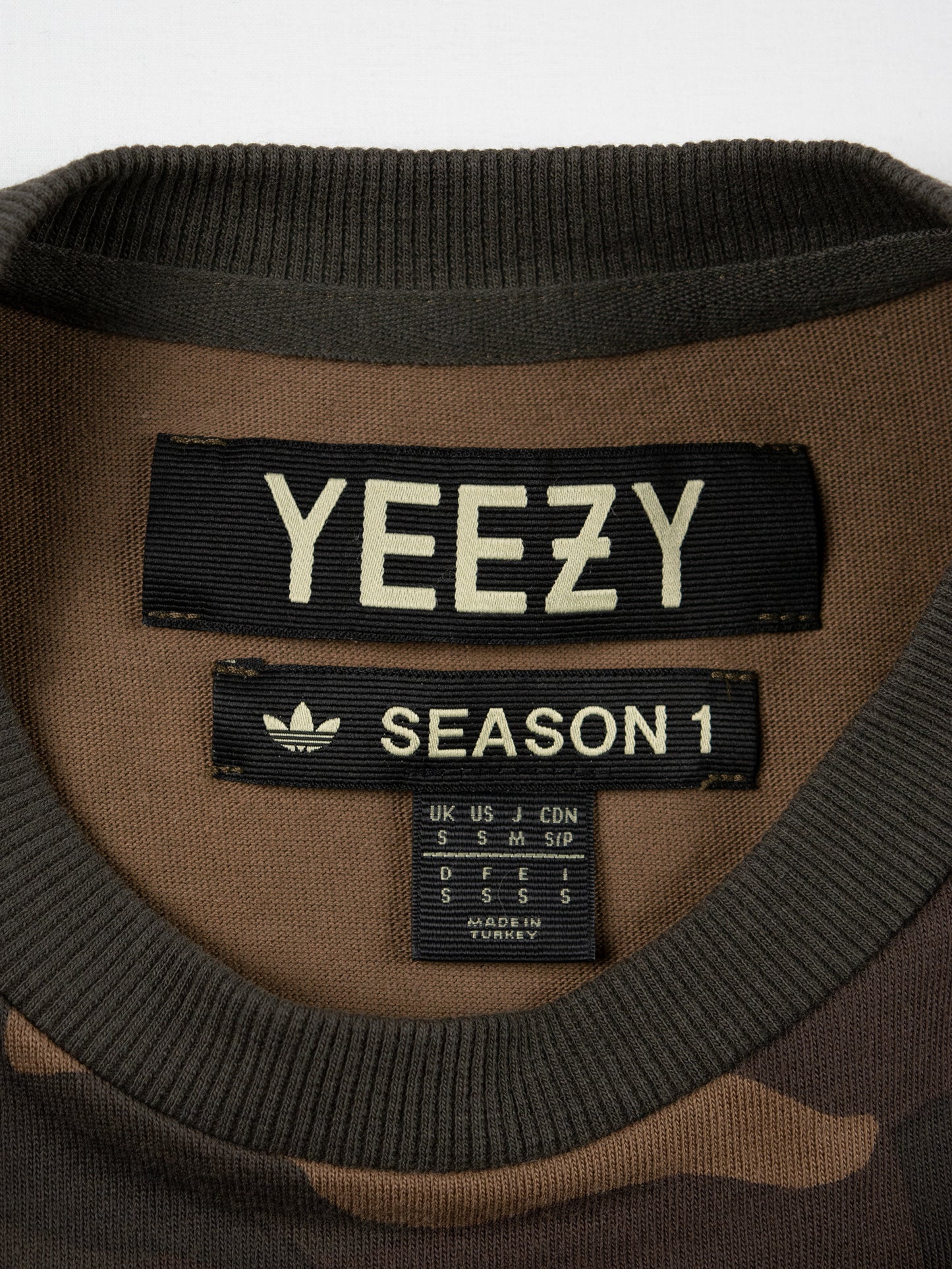 YEEZY Season 1 (2015) - camo long sleeve - size S