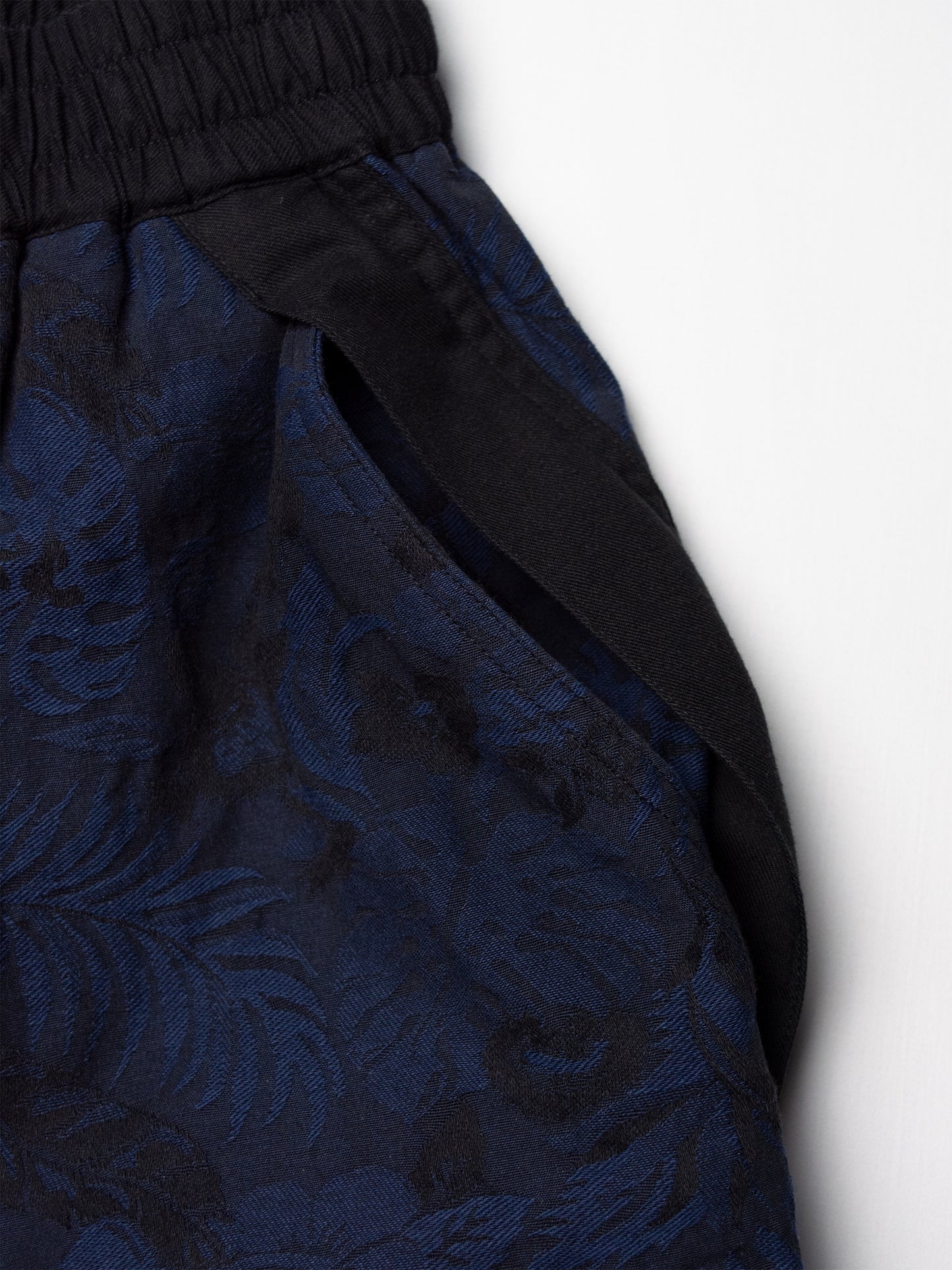 Y-3 - S/S 2015 - low crotch jacquard shorts - size S