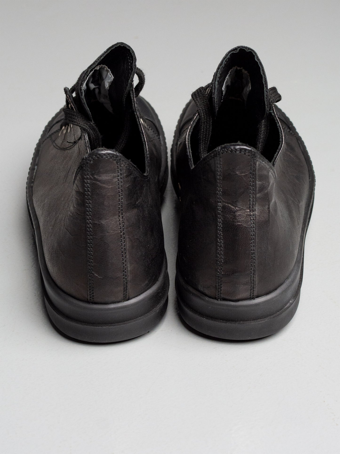 Rick Owens "Ramones" leather sneakers - size 40