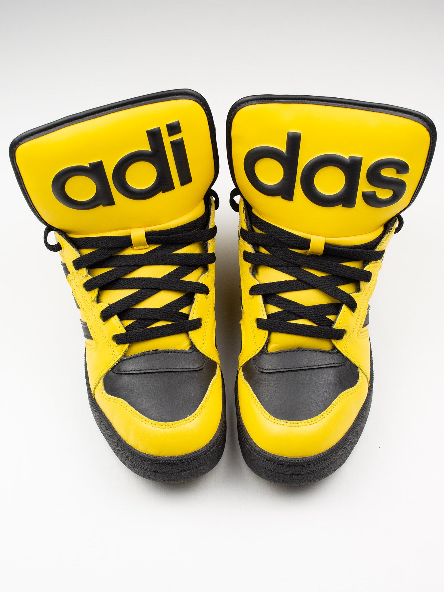 adidas Originals by Jeremy Scott - S/S 2012 Instinct Hi (Black/Yellow) - size 44