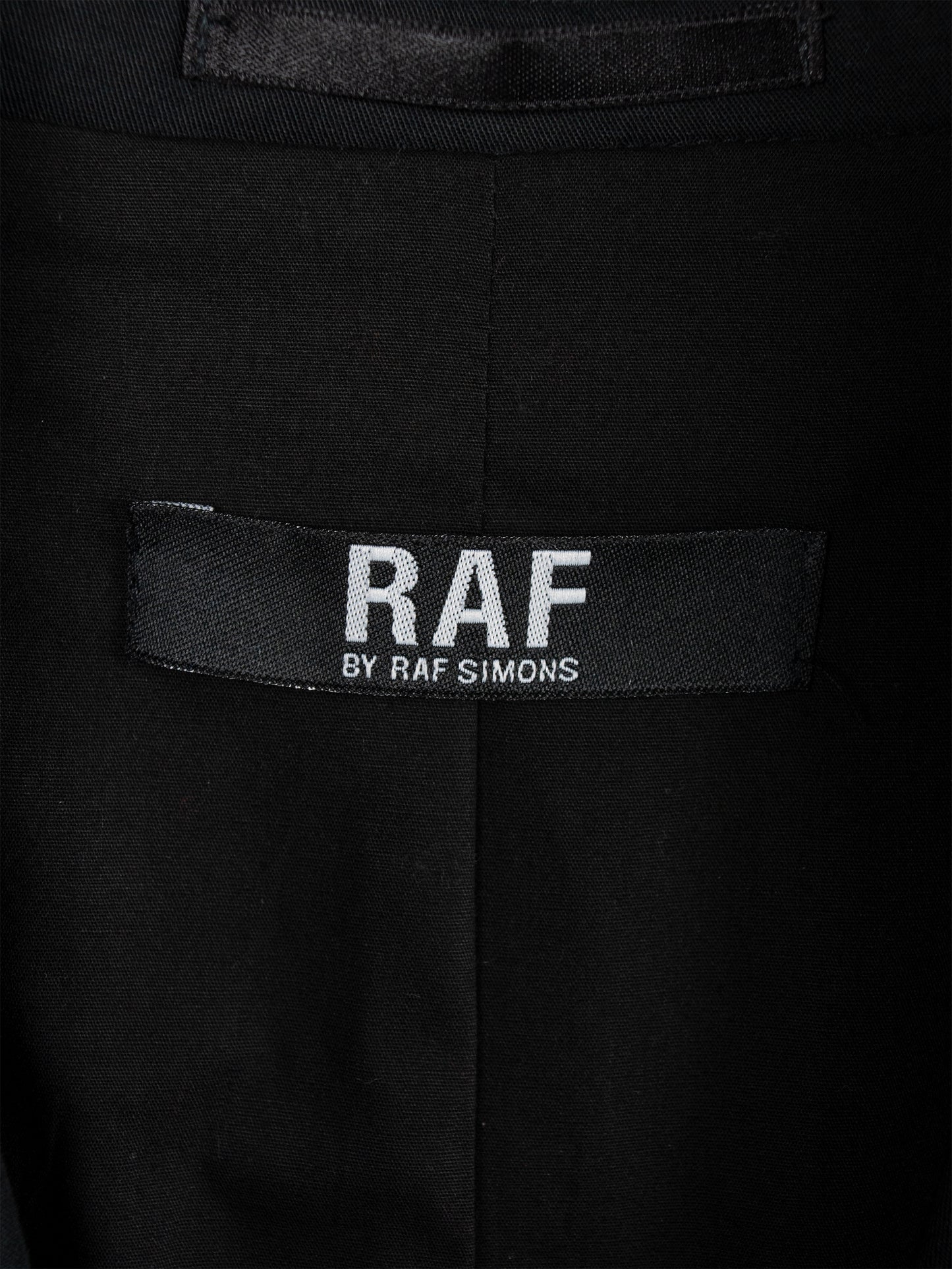 RAF by Raf Simons - cotton blazer (black) - size 48