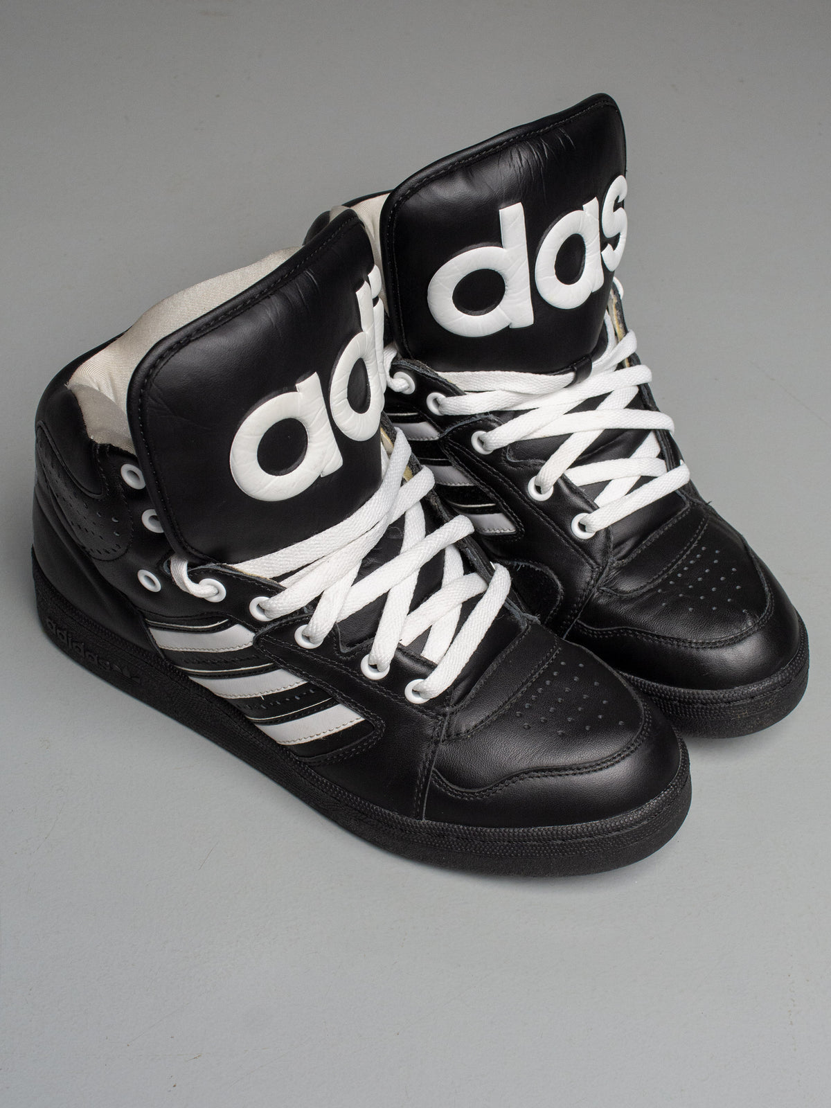adidas Originals by Jeremy Scott A/W 2012 JS Instinct Hi (black) - size 43 1/3