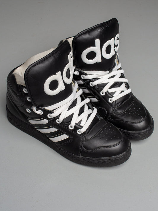 adidas Originals by Jeremy Scott A/W 2012 JS Instinct Hi (black) - size 43 1/3